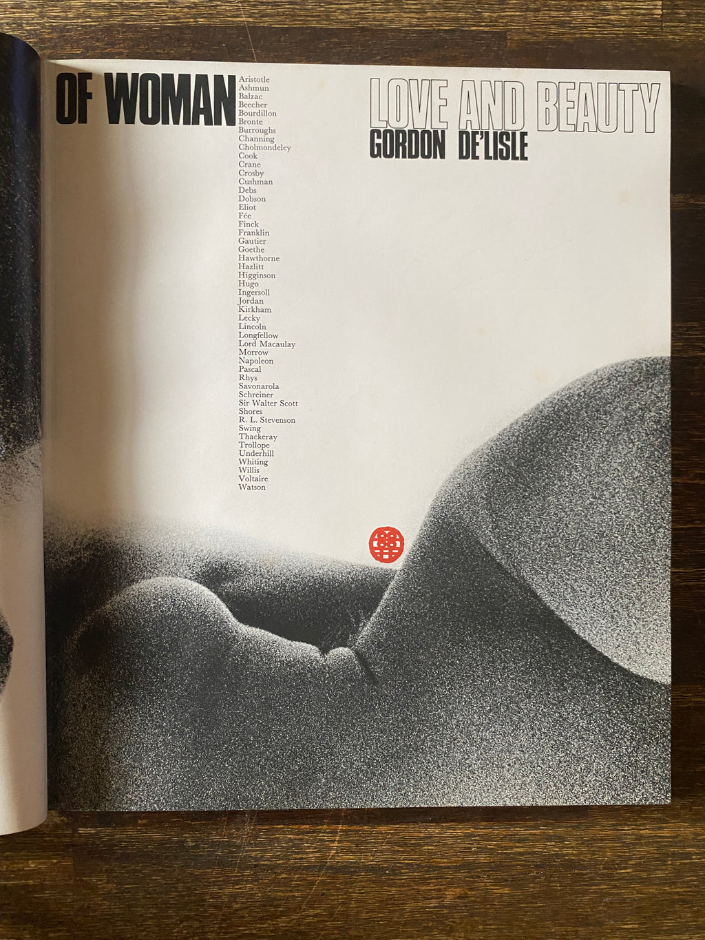 Of Woman Love and Beauty - De'Lisle, Gordon