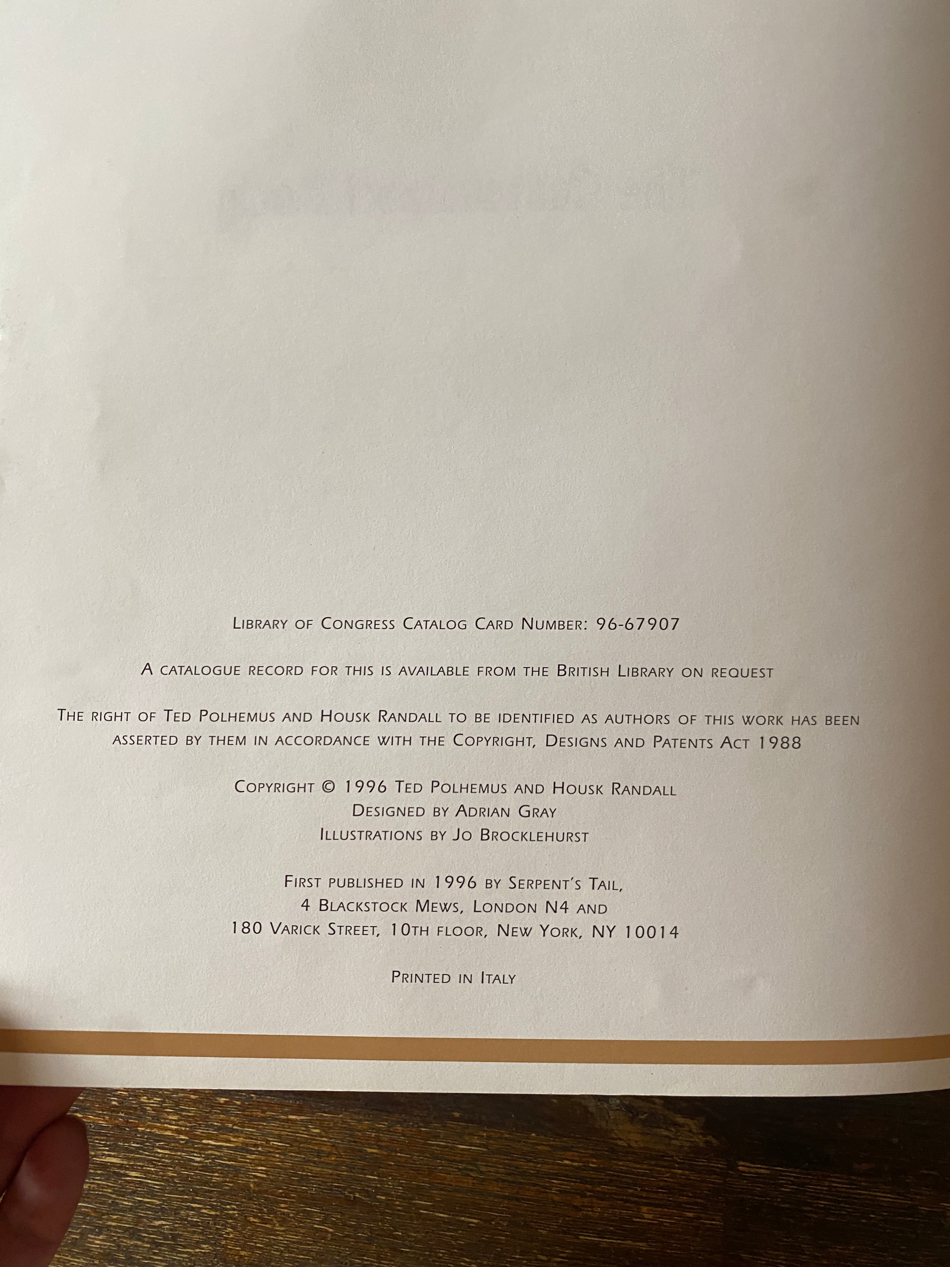 The Customized Body - Randall, Housk & Polhemus, Ted