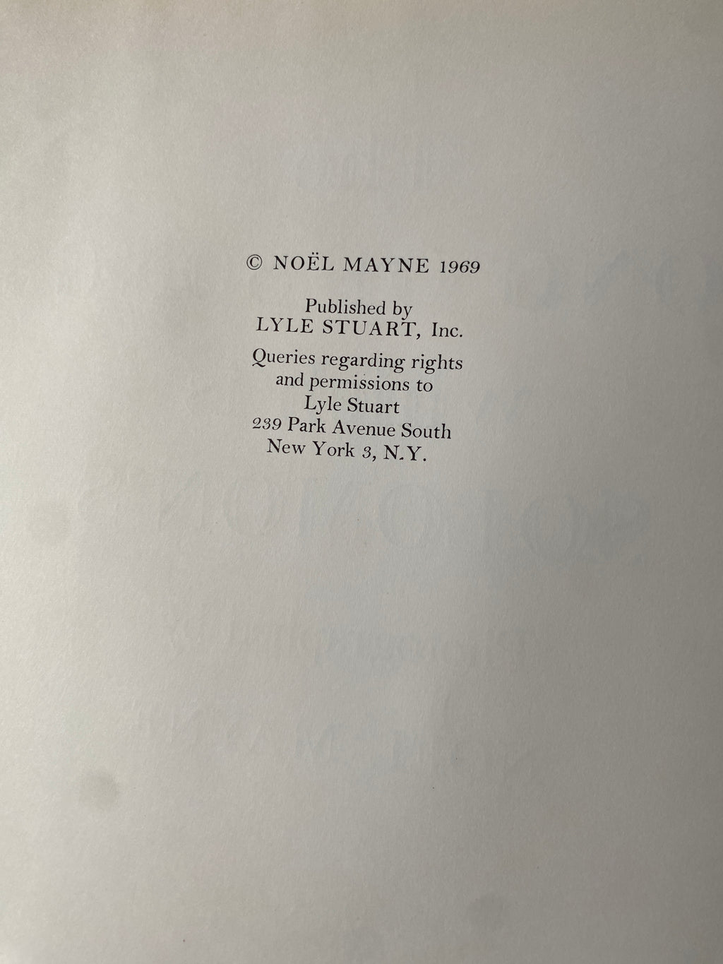 The Song Of Songs - Mayne, Noel
