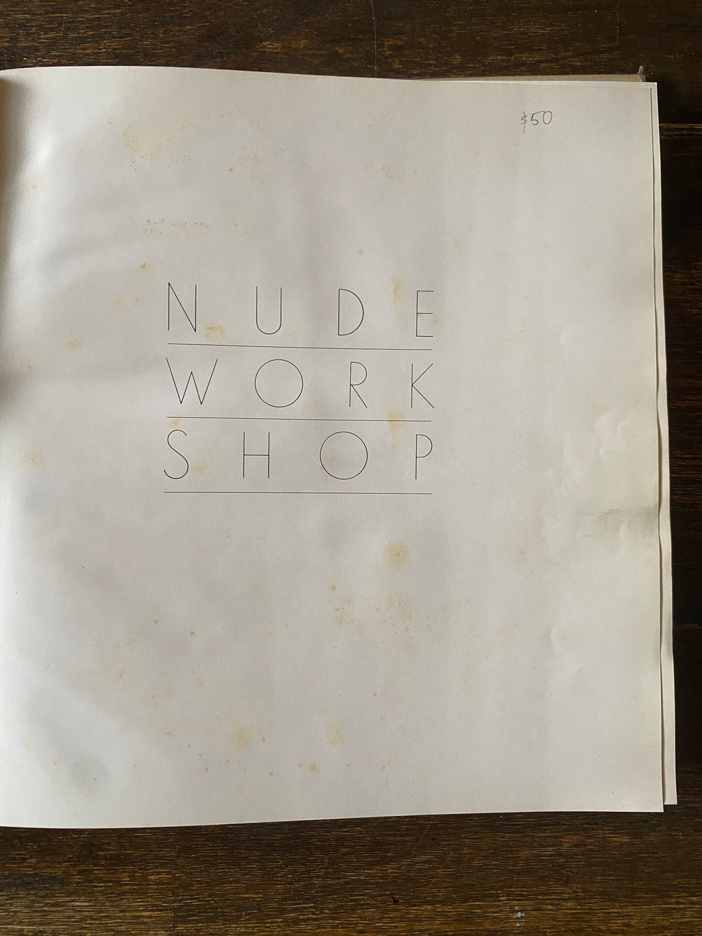 Nude Work Shop - Clergue, Lucien