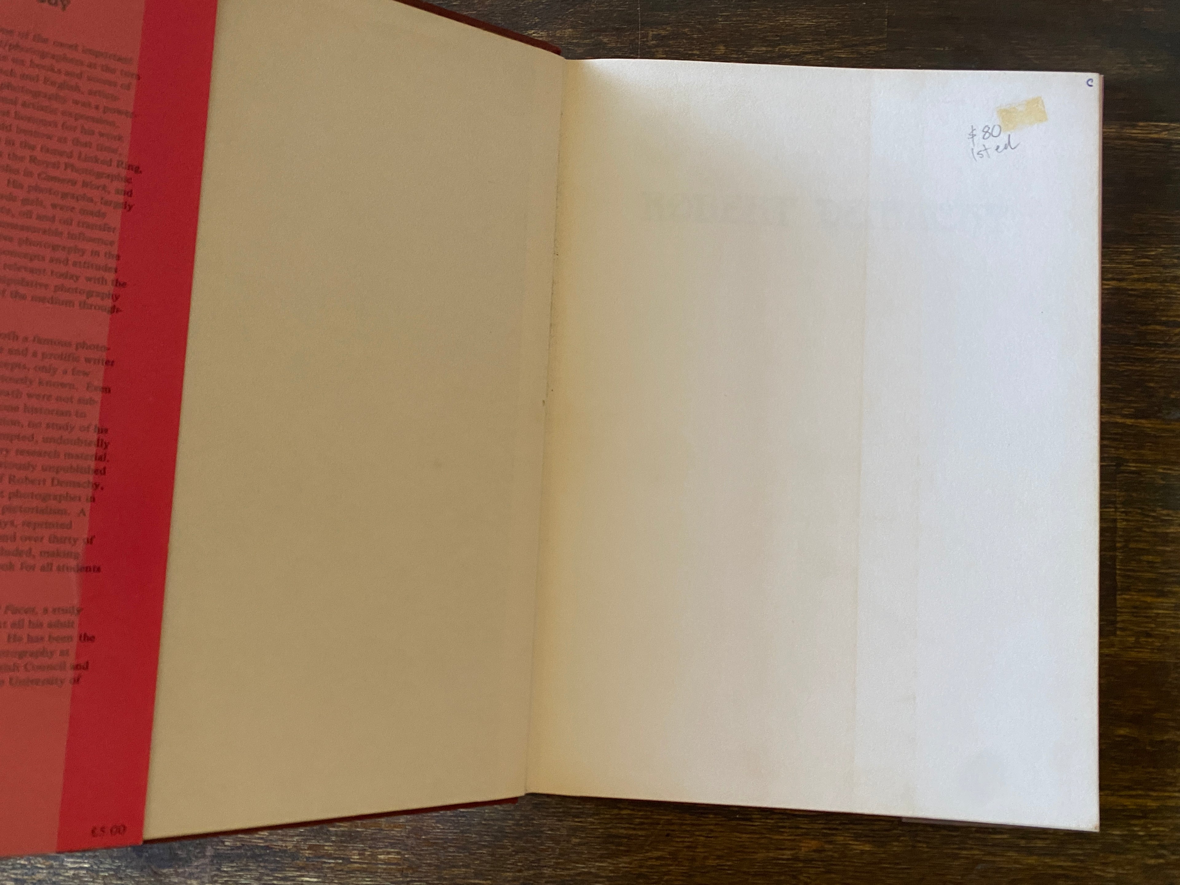 Robert Demachy; Photographs and Essays - Jay, Bill
