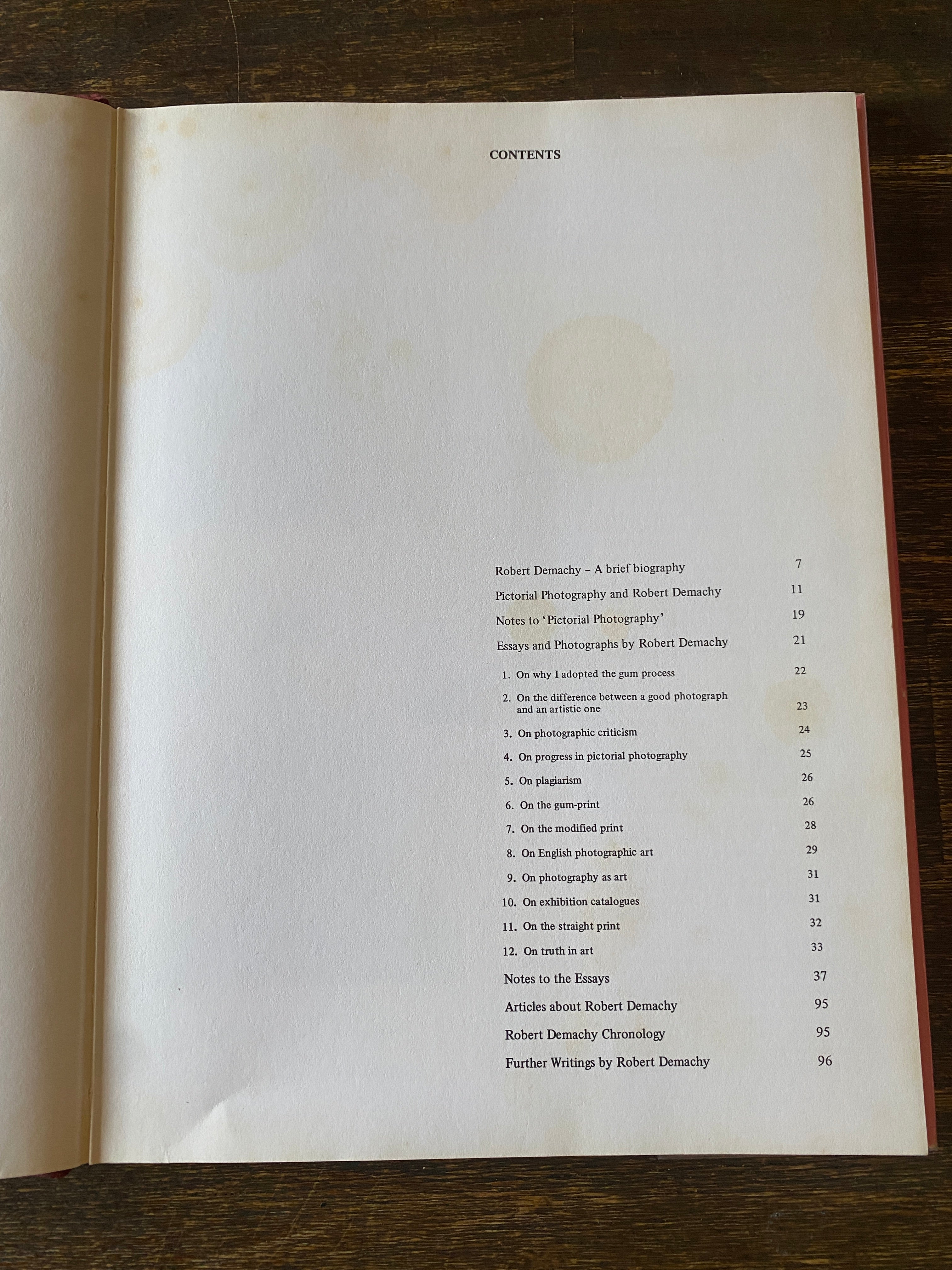 Robert Demachy; Photographs and Essays - Jay, Bill