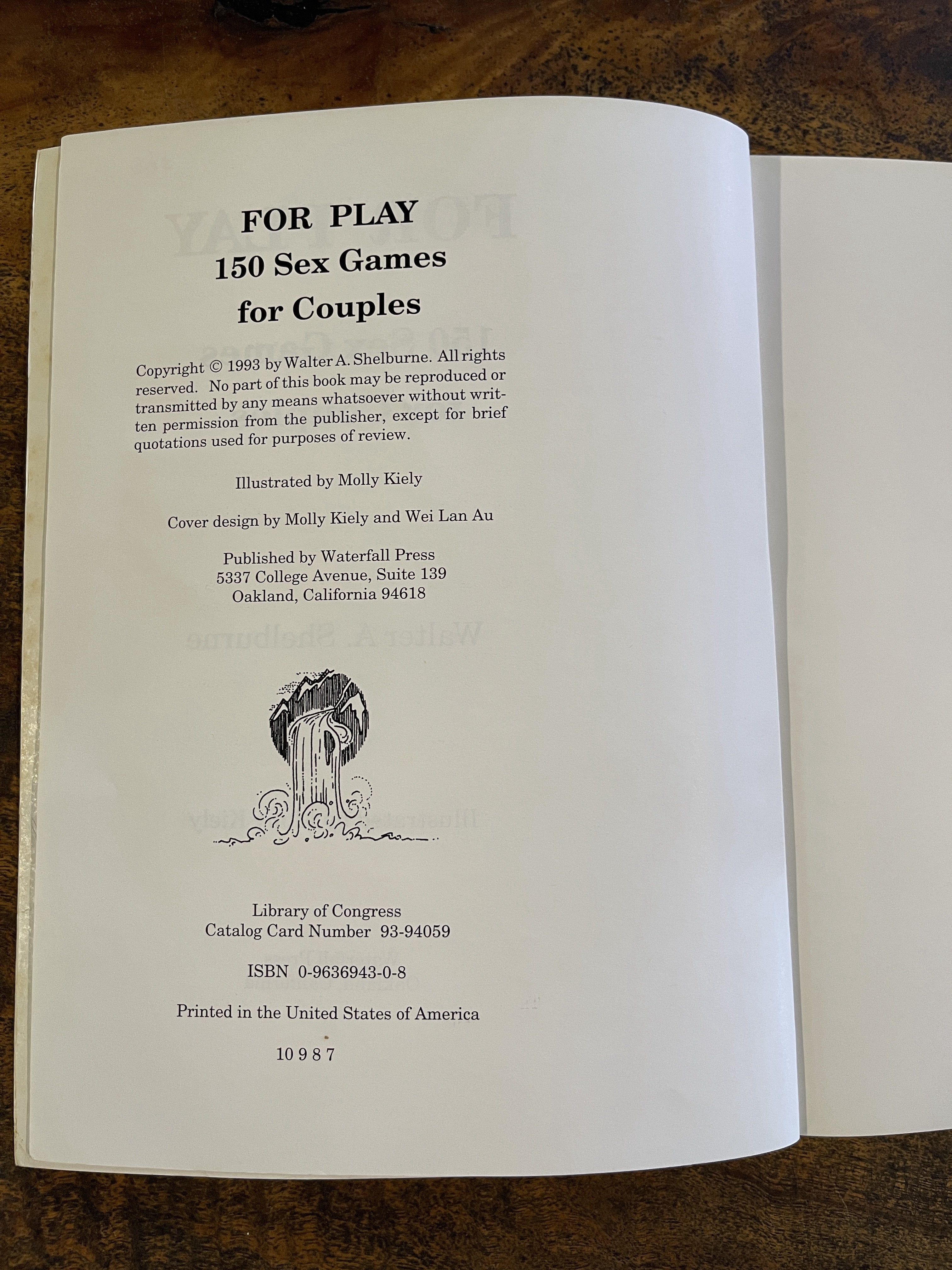 For Play: 150 Sex Games for Couples - Shelburne, Walter A.