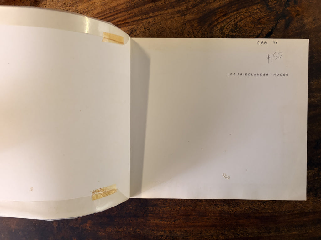 Nudes — Friedlander, Lee