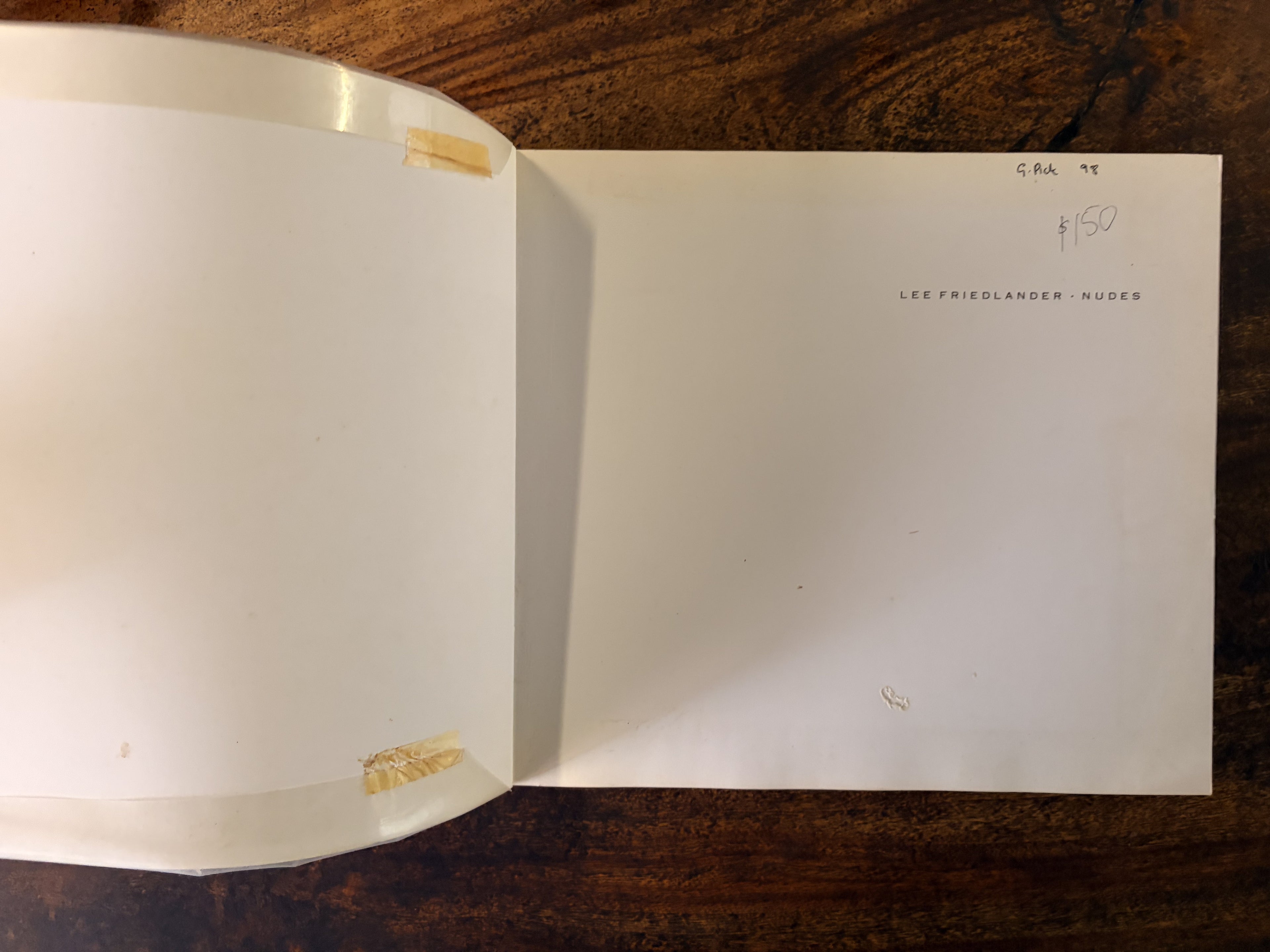 Nudes — Friedlander, Lee