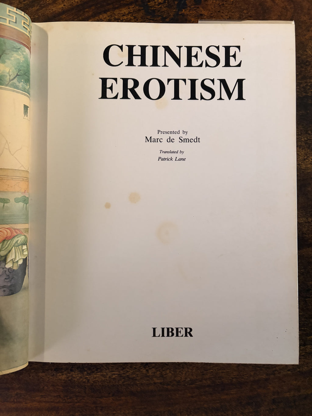Chinese Eroticism — de Smedt, Marc