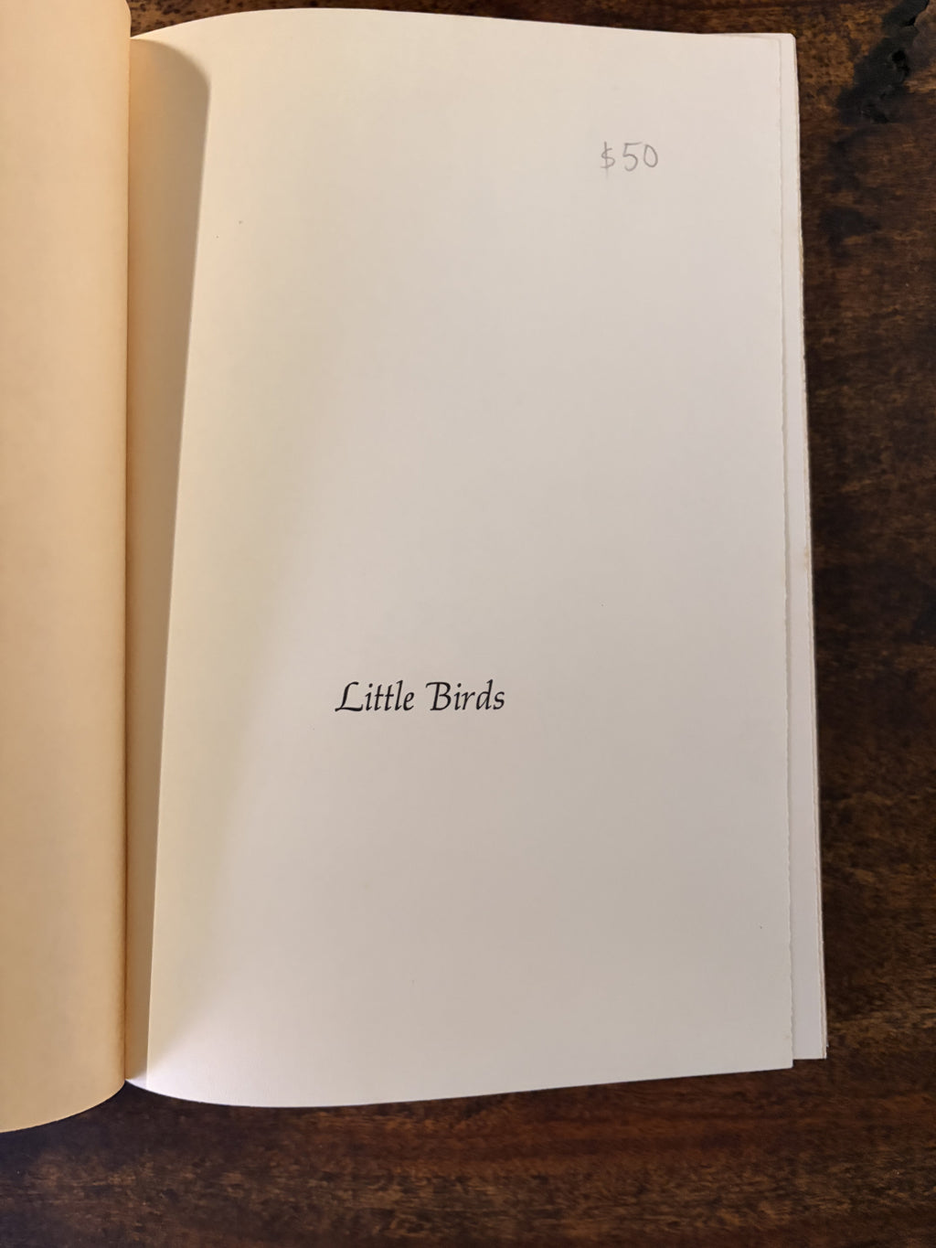 Little Birds; Erotica by Anais Nin — Nin, Anais