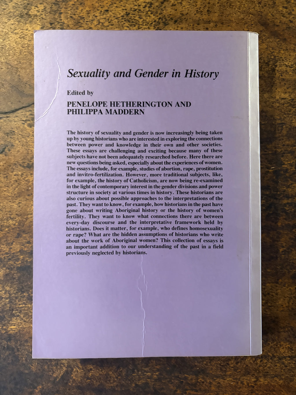 Sexuality and Gender in History — Hetherington, Penelope & Maddern, Philippa (Ed.)