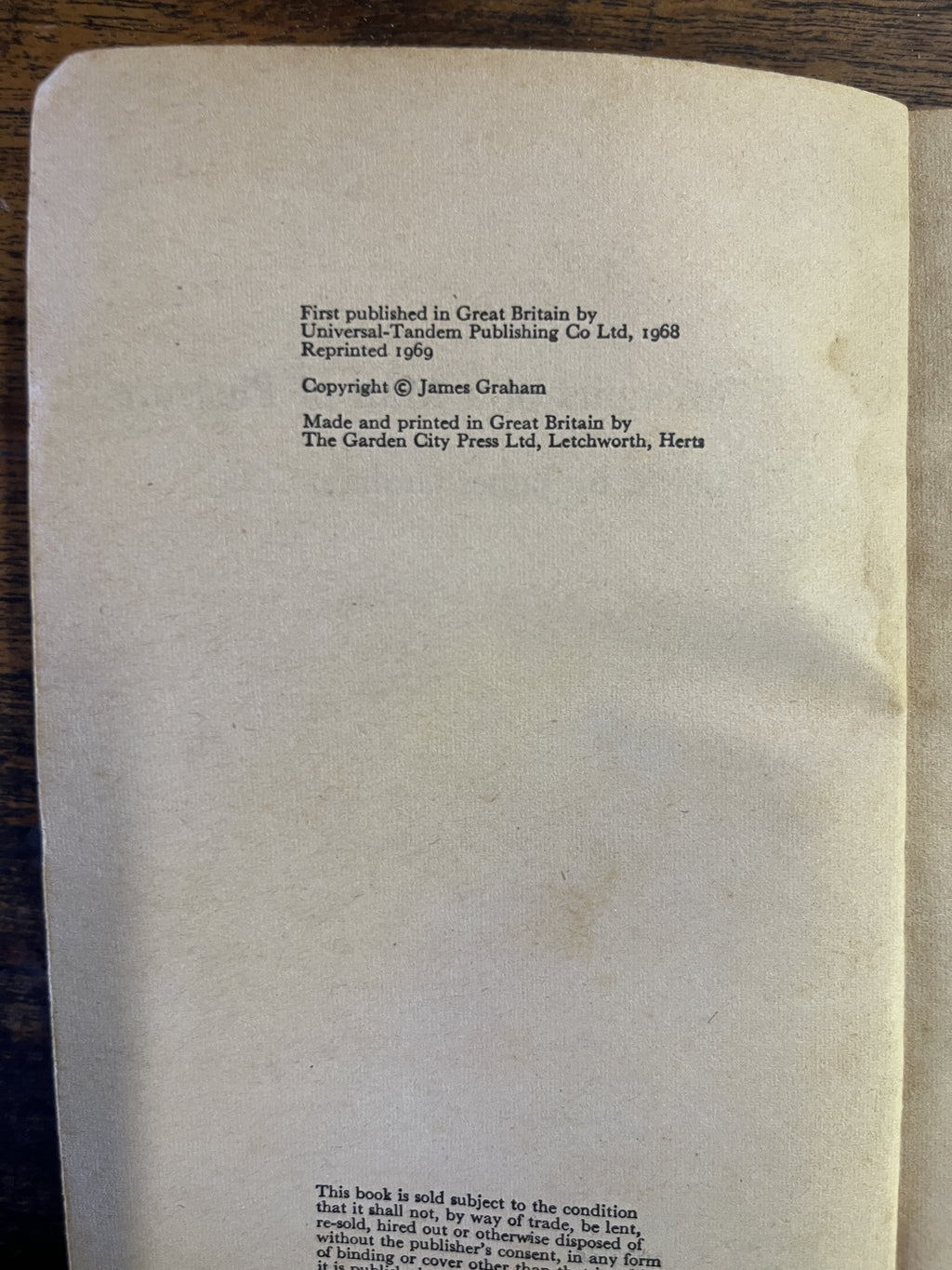 Memoirs of a Man of Pleasure — Graham, James