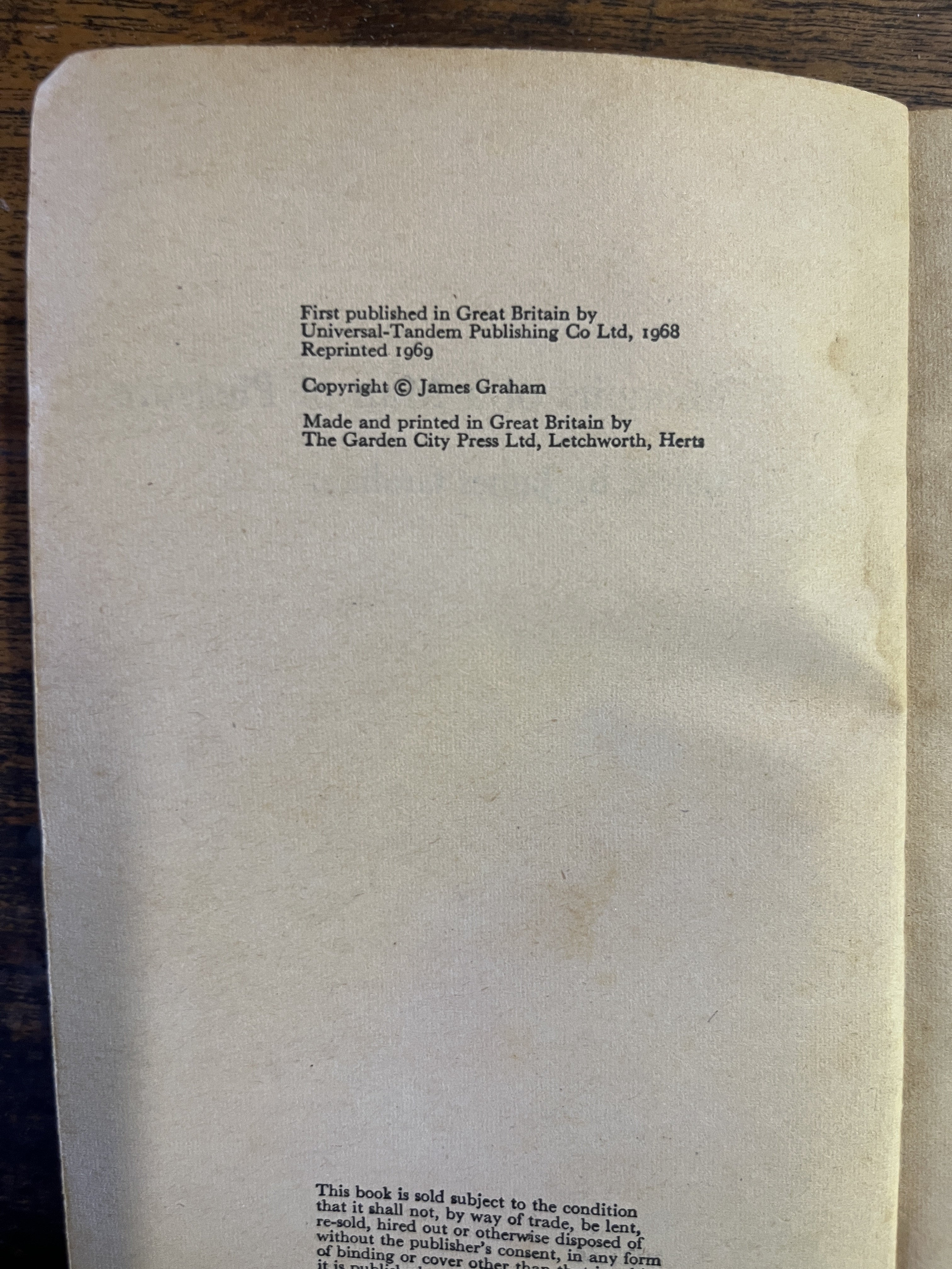 Memoirs of a Man of Pleasure — Graham, James