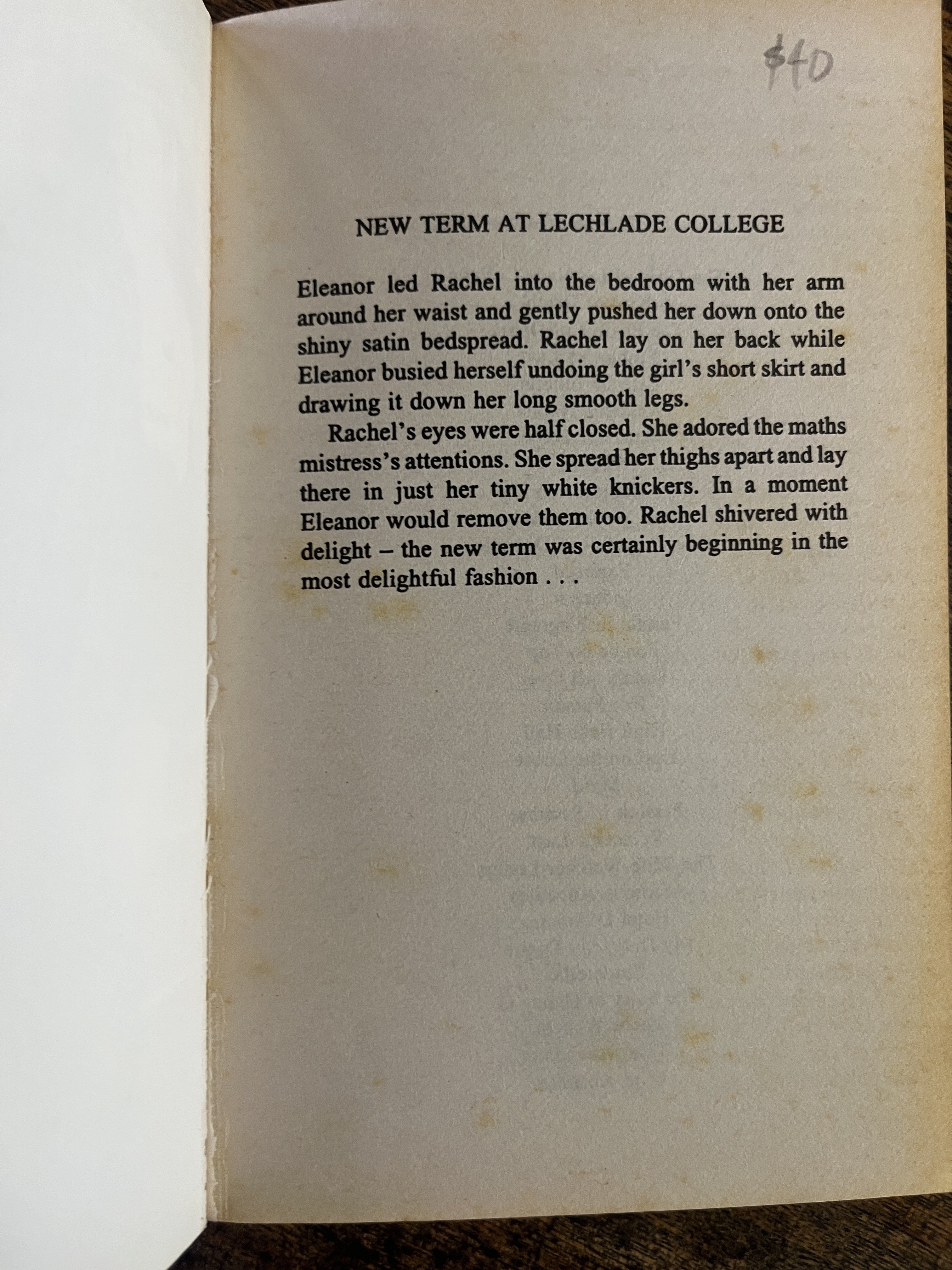 New Term At Lechlade College — Cunningham-Brown, Lucy
