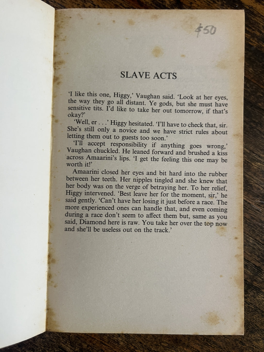 Slave Acts — Jennifer Jane Pope