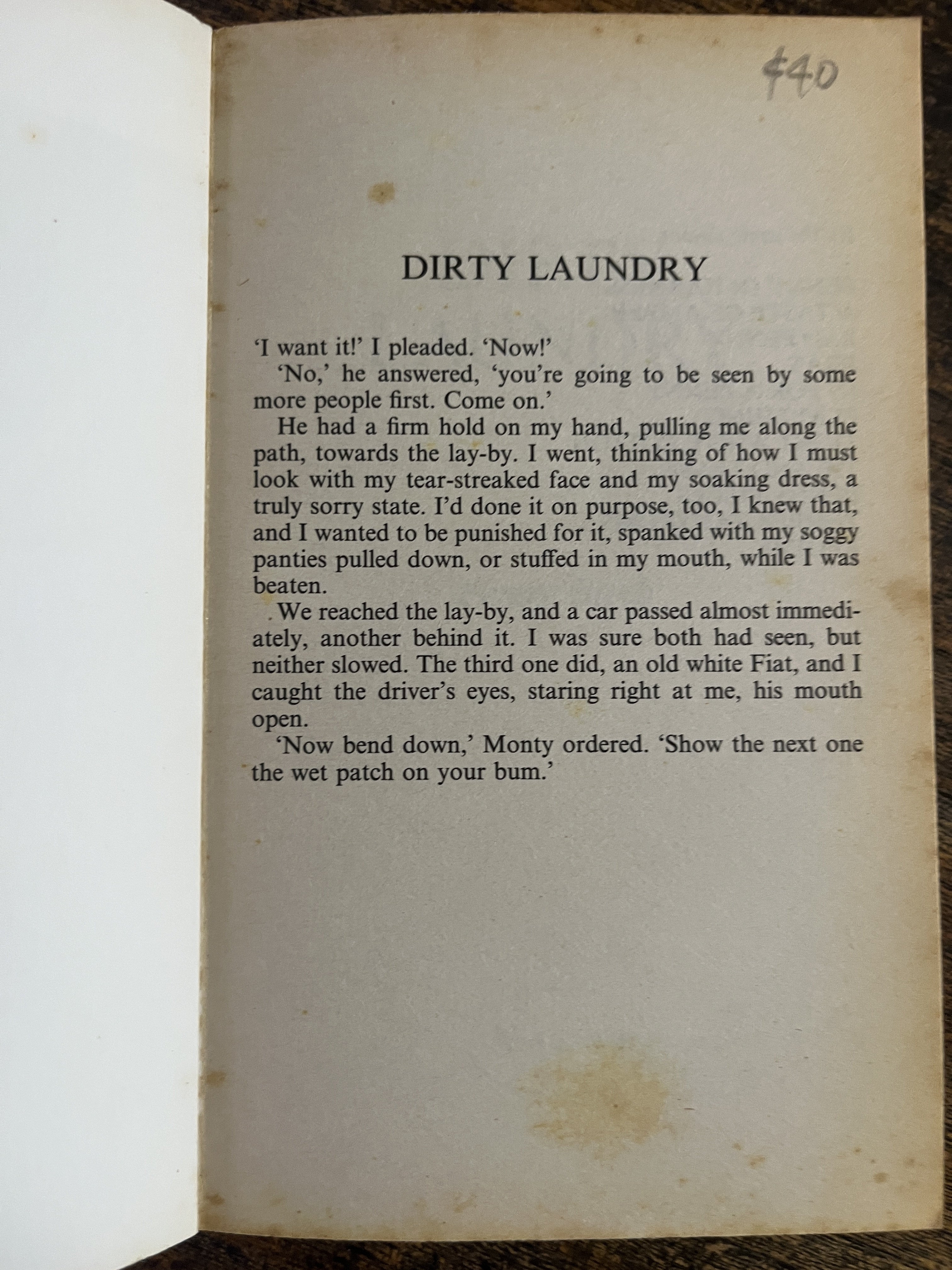 Dirty Laundry — Penny Birch