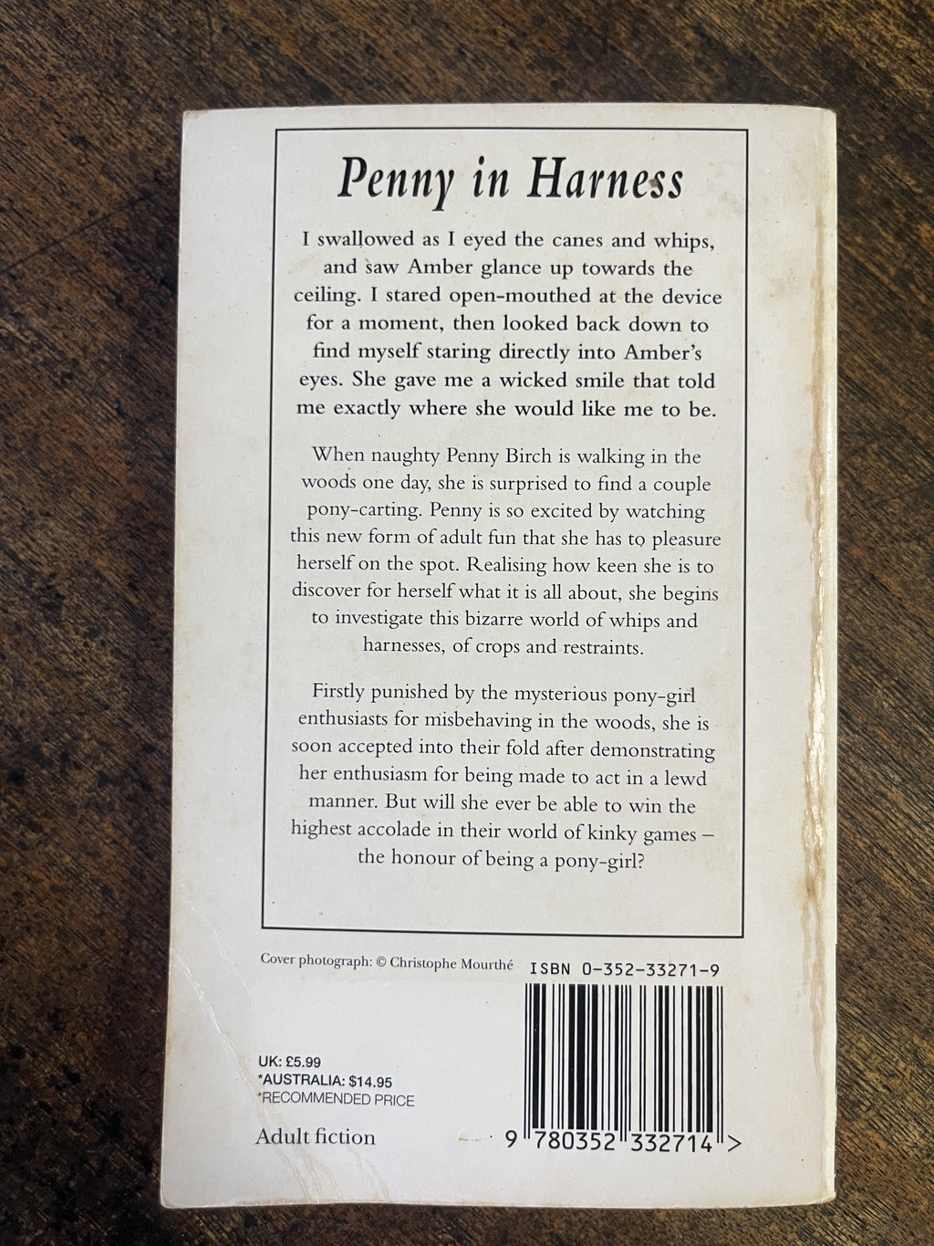 Penny in Harness — Penny Birch