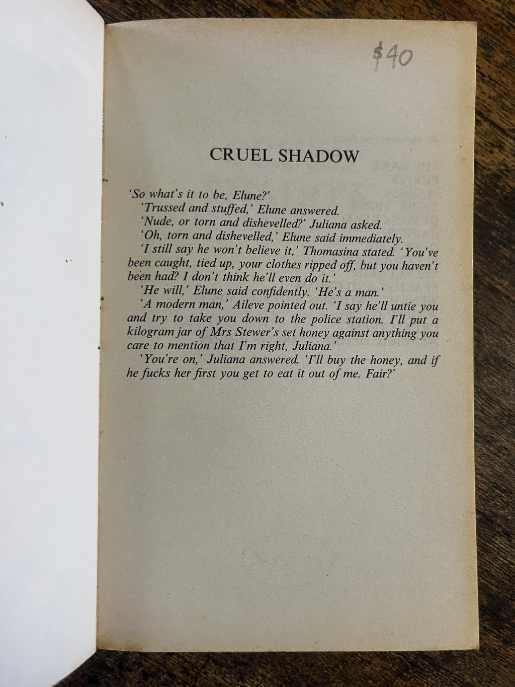 Cruel Shadow — Aishling Morgan