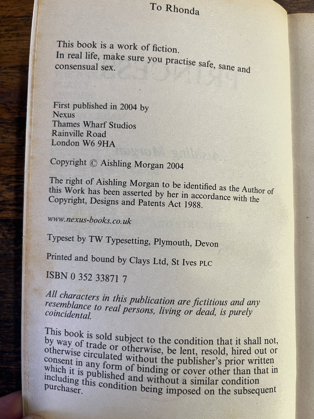 Princess — Aishling Morgan