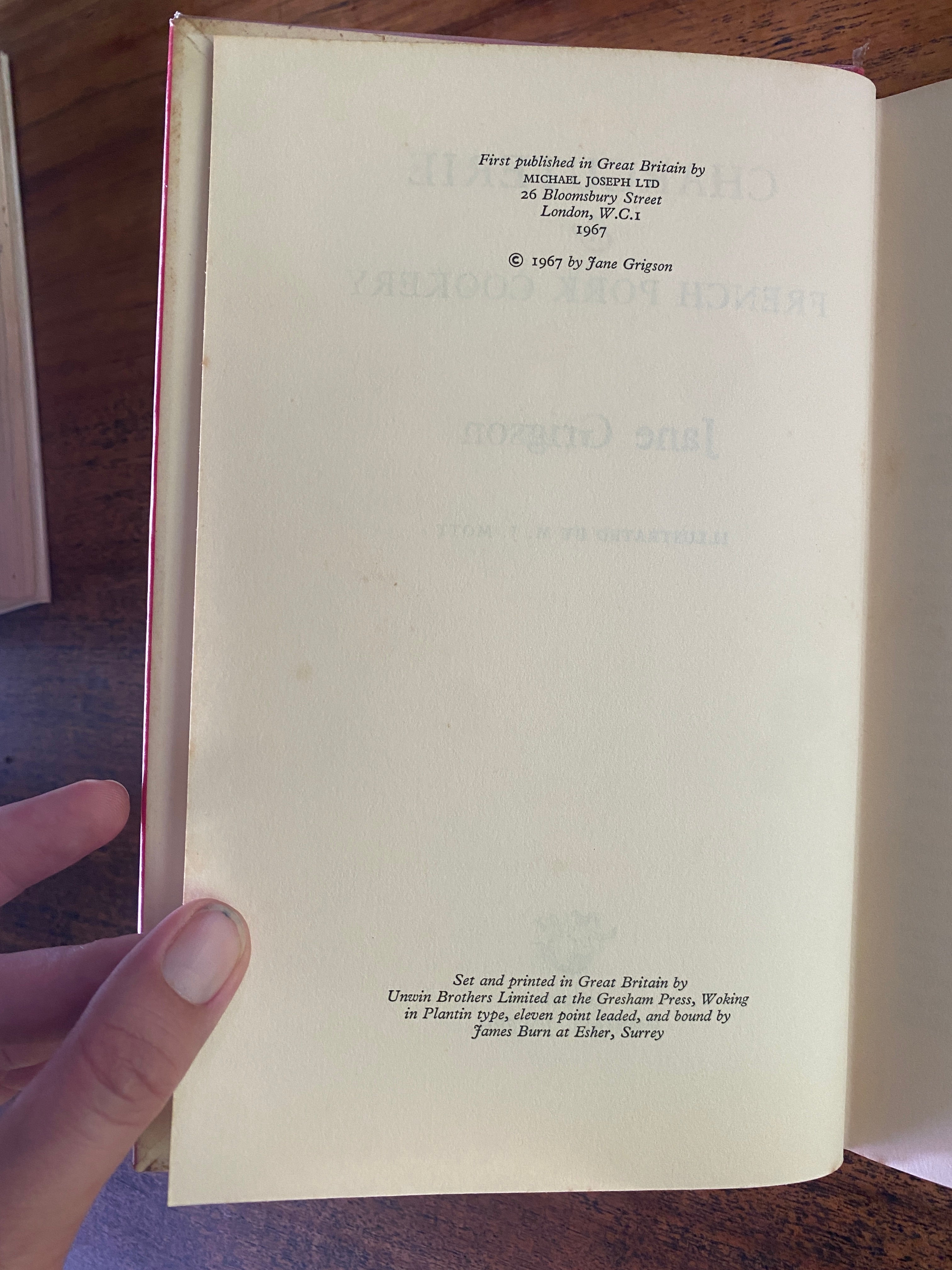 Charcuterie & French Pork Cookery - Grigson, Jane