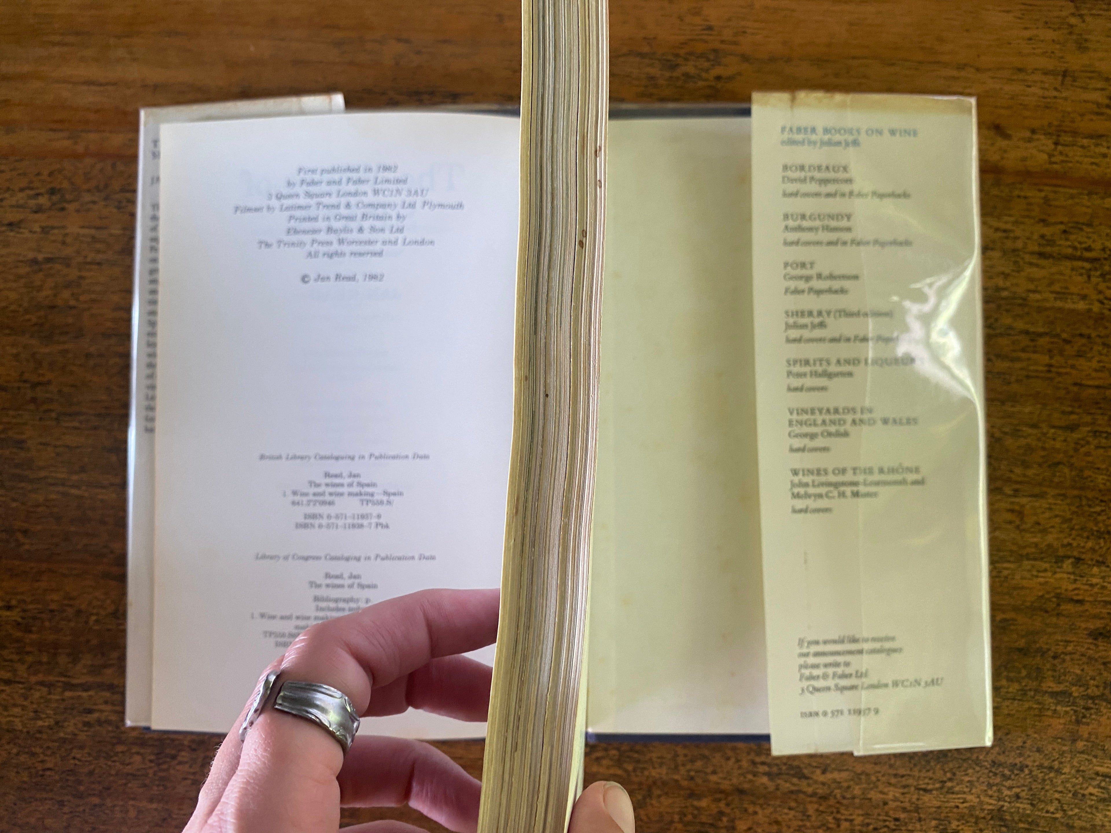 The Wines Of Spain - Read, Jan