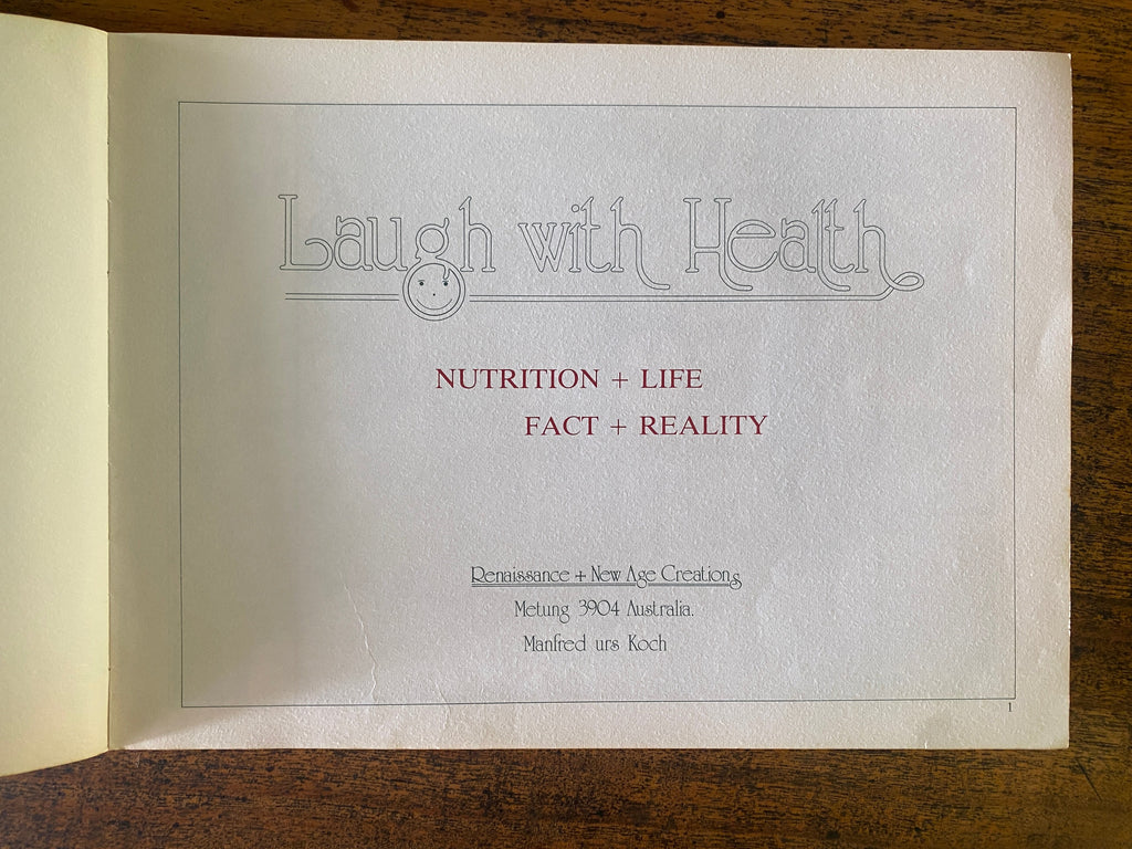 Laugh with Health - Koch, Manfred urs