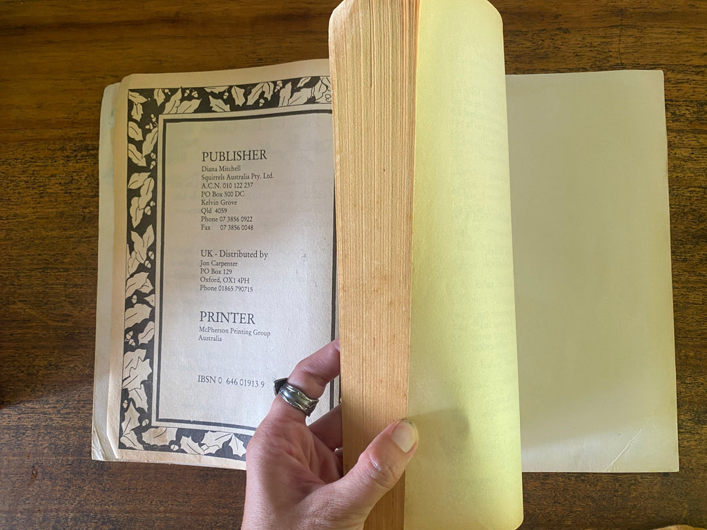 Squirrels Vegetarian Cookbook -