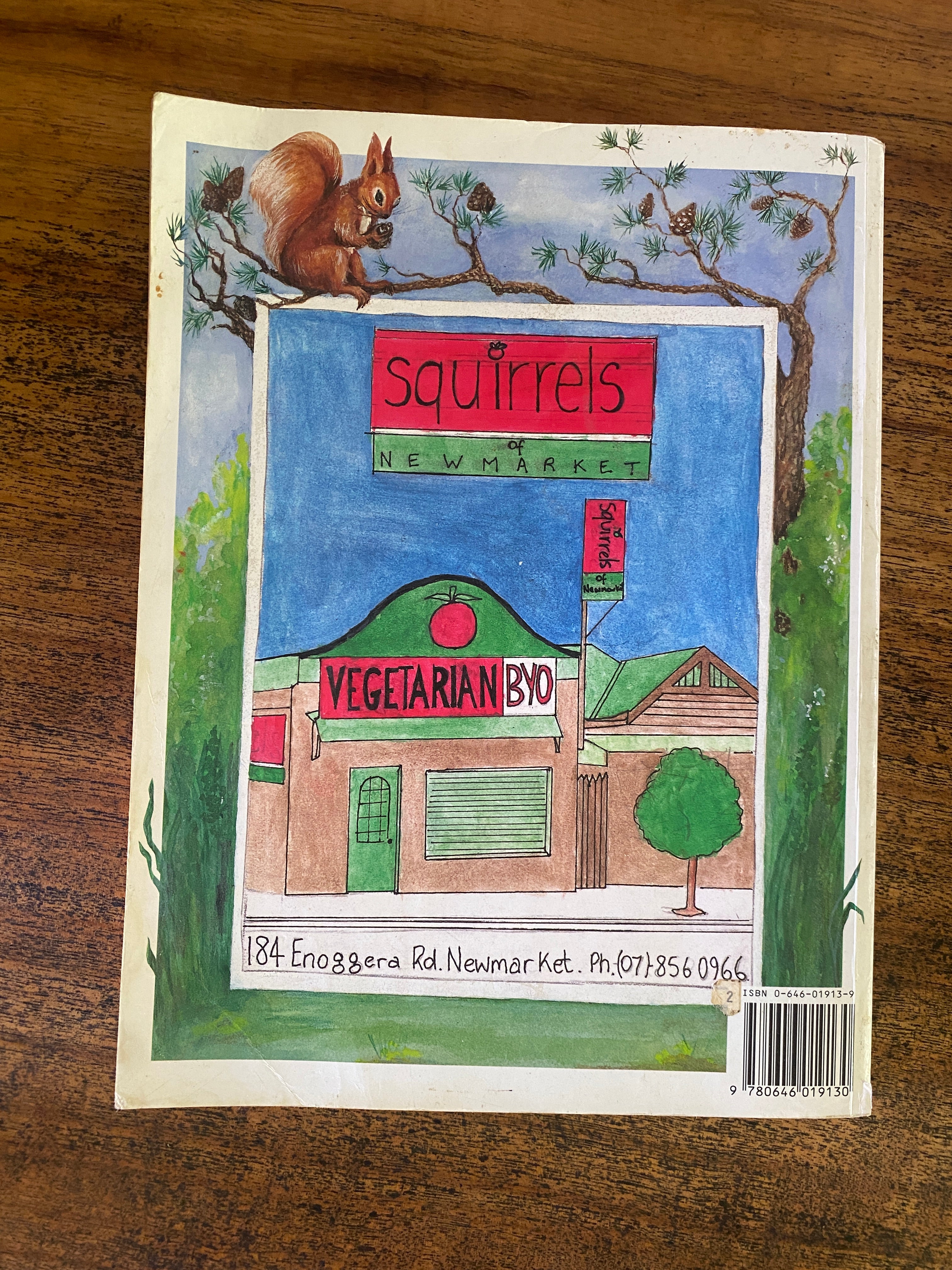 Squirrels Vegetarian Cookbook -