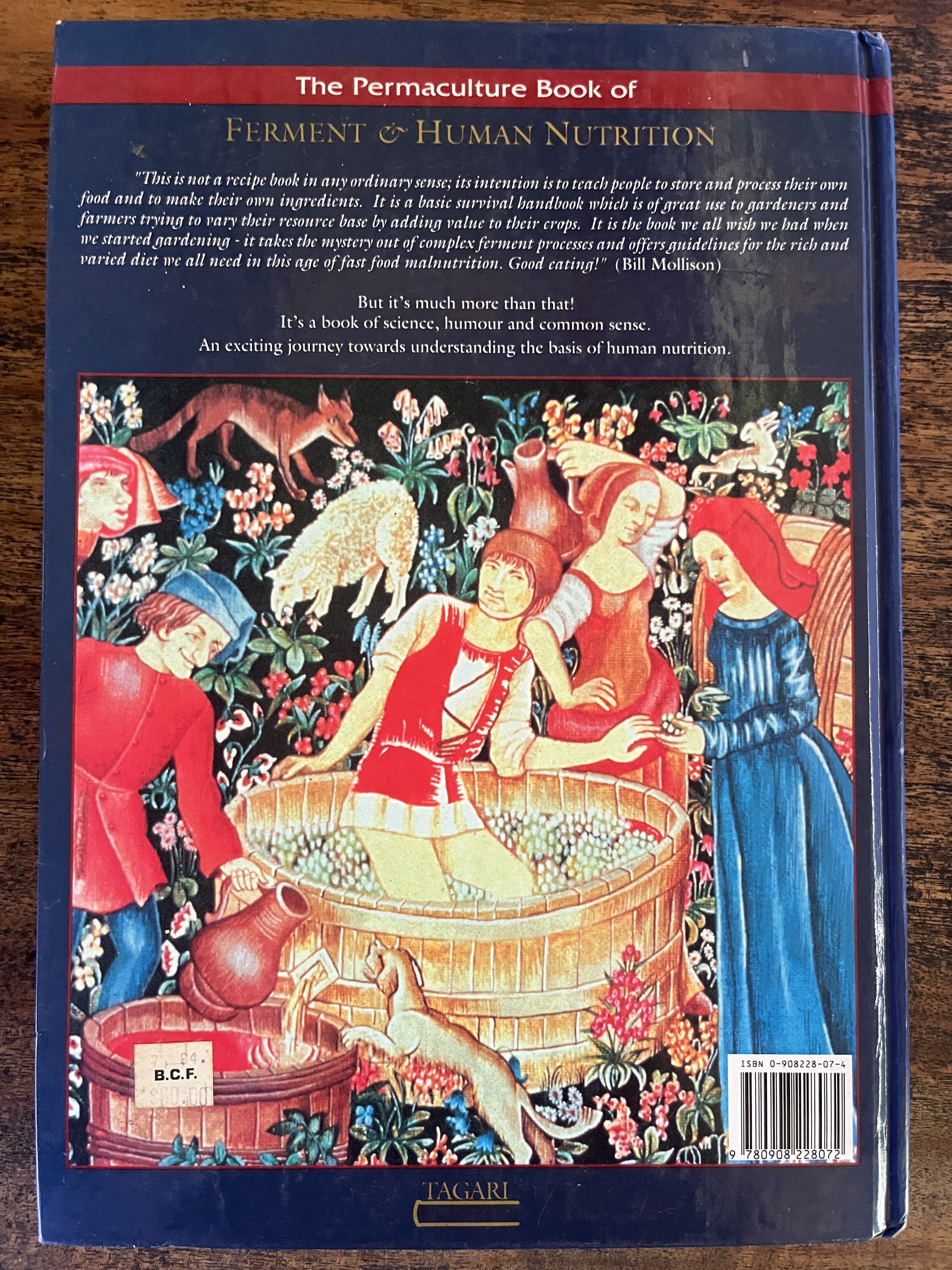 The Permaculture Book Of Ferment & Human Nutrition - Mollison, Bill