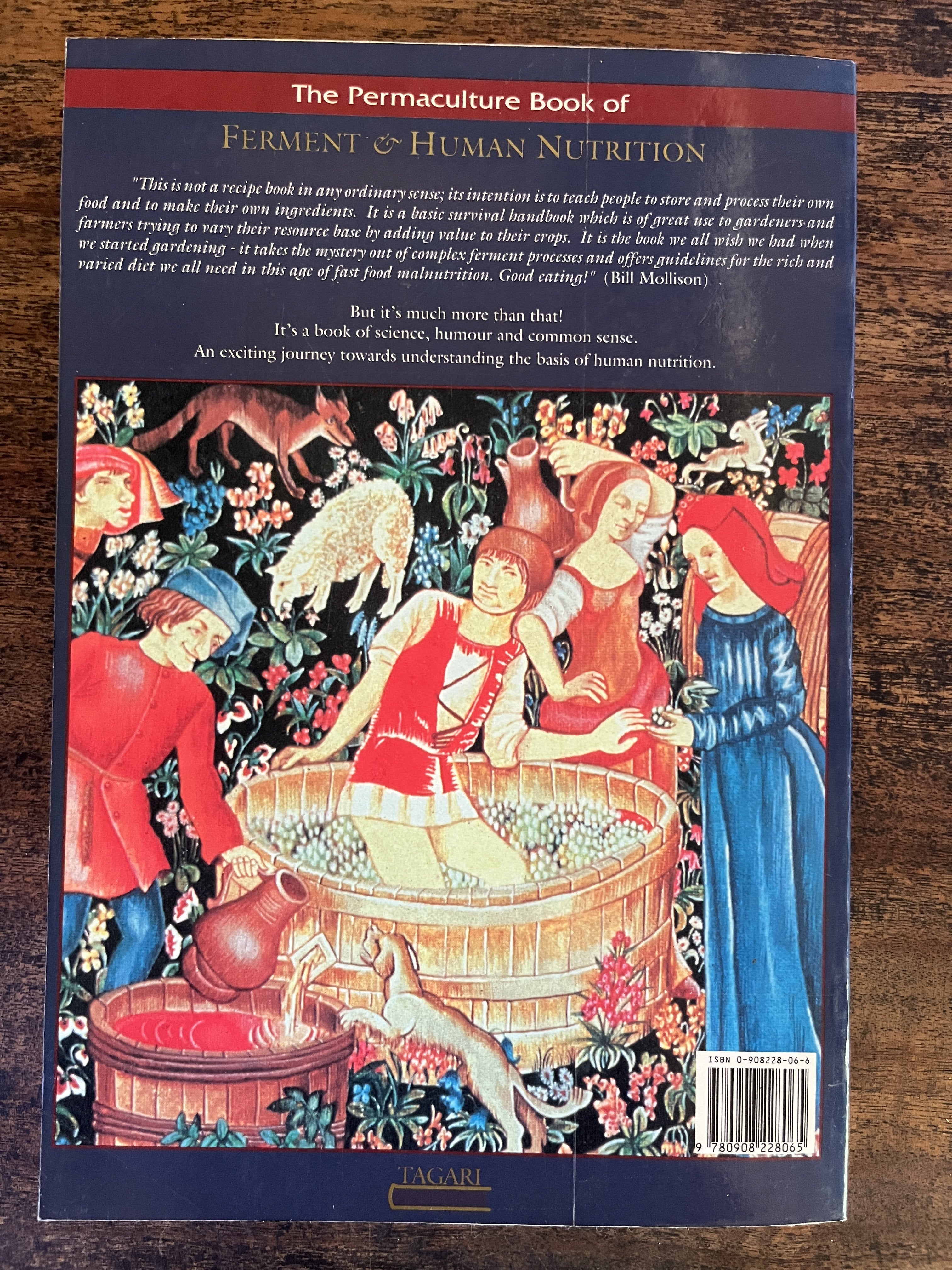 The Permaculture Book Of Ferment & Human Nutrition - Mollison, Bill