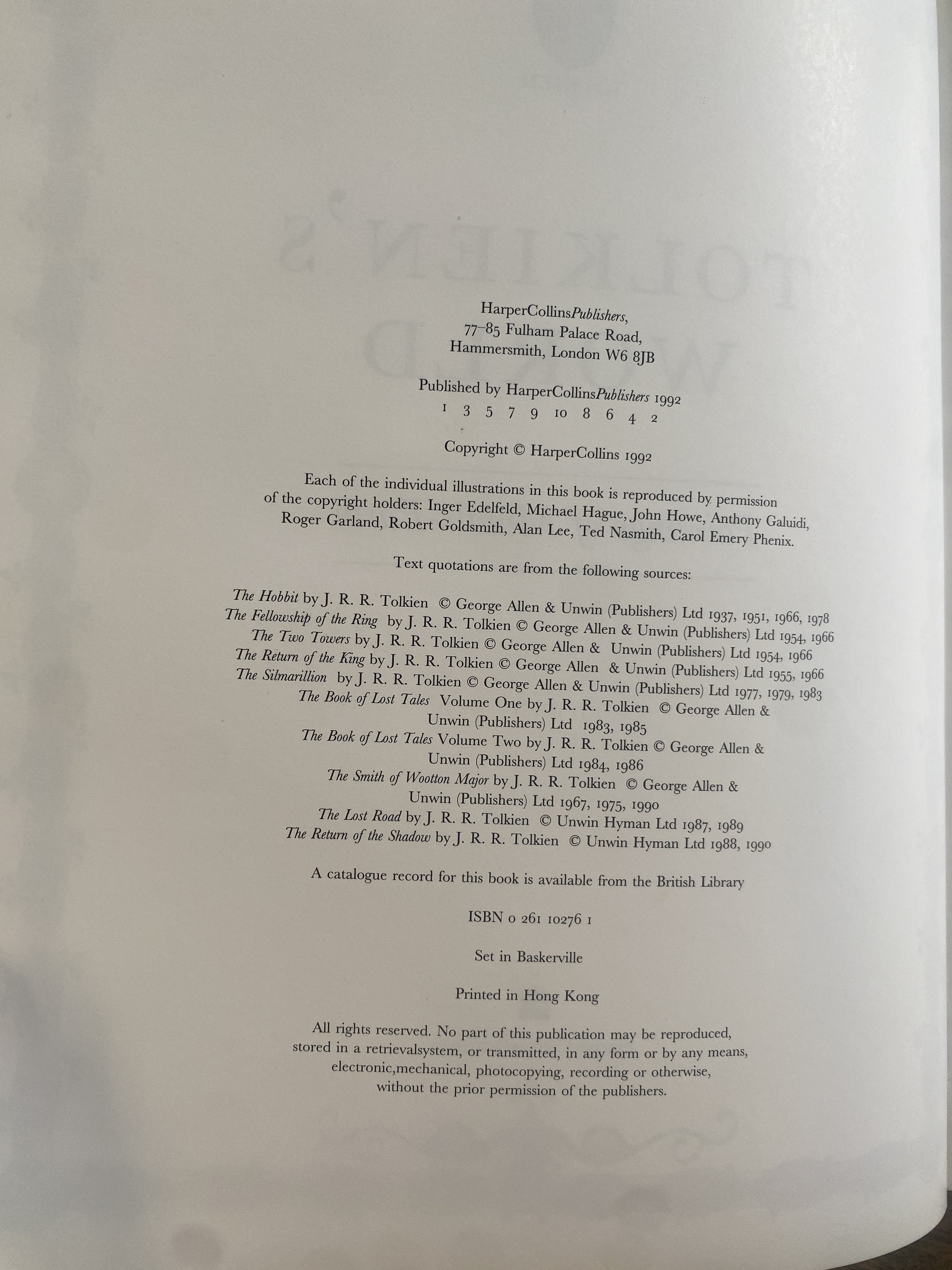 Tolkien's World - Tolkien, J. R. R.