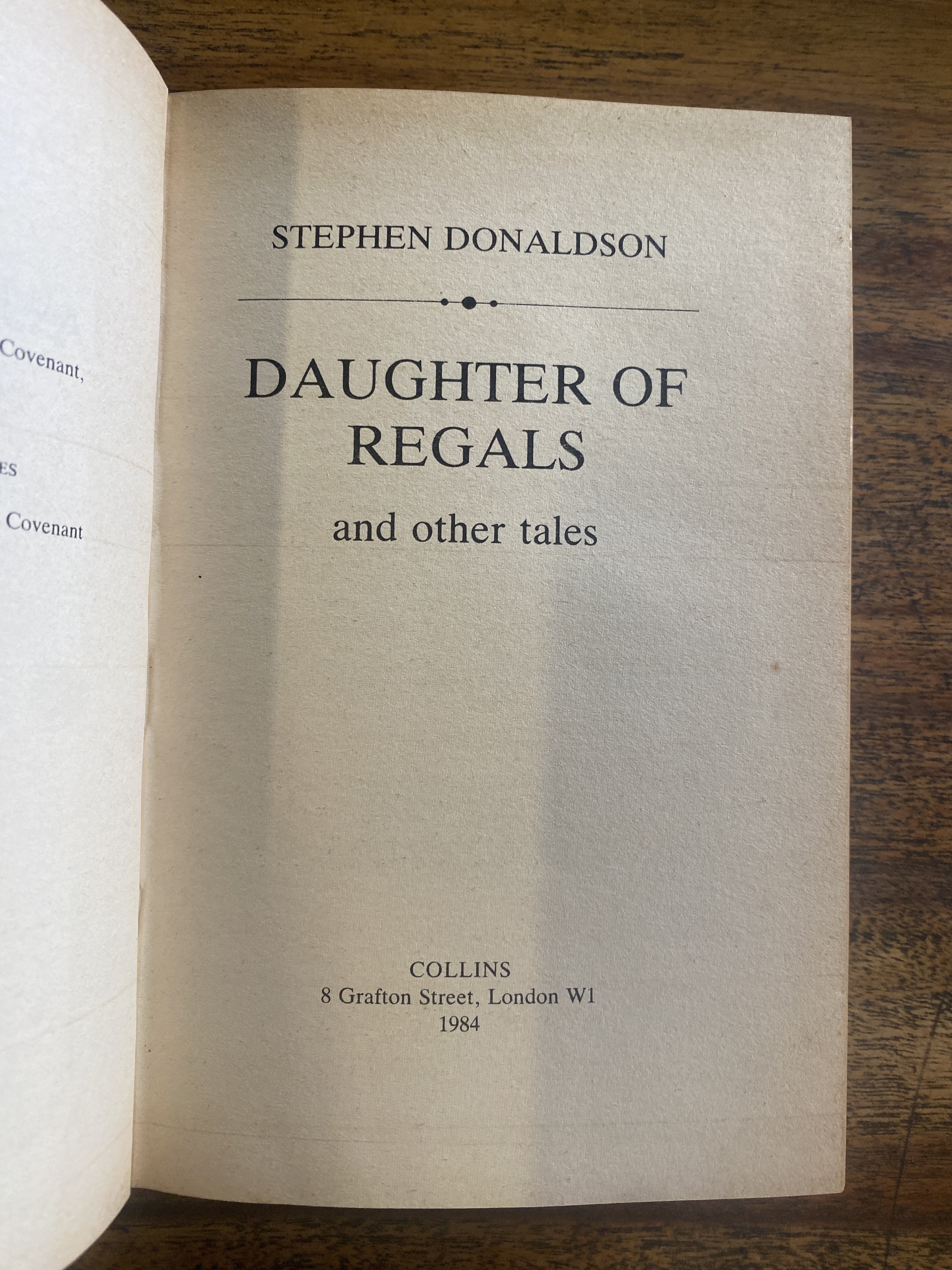 Daughters of Regals - Donaldson, Stephen
