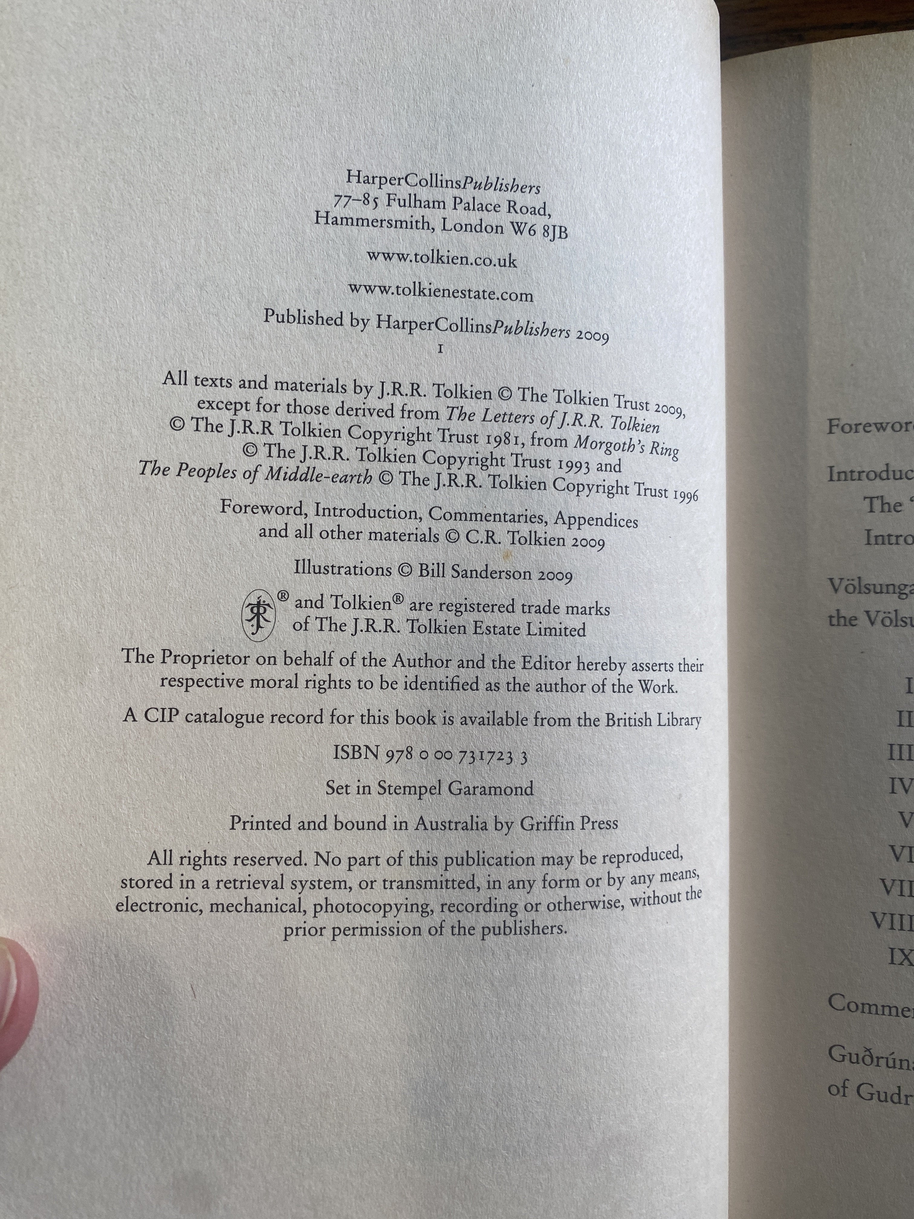 The Legend of Sigurd & Gudrun - Tolkien, J. R. R.