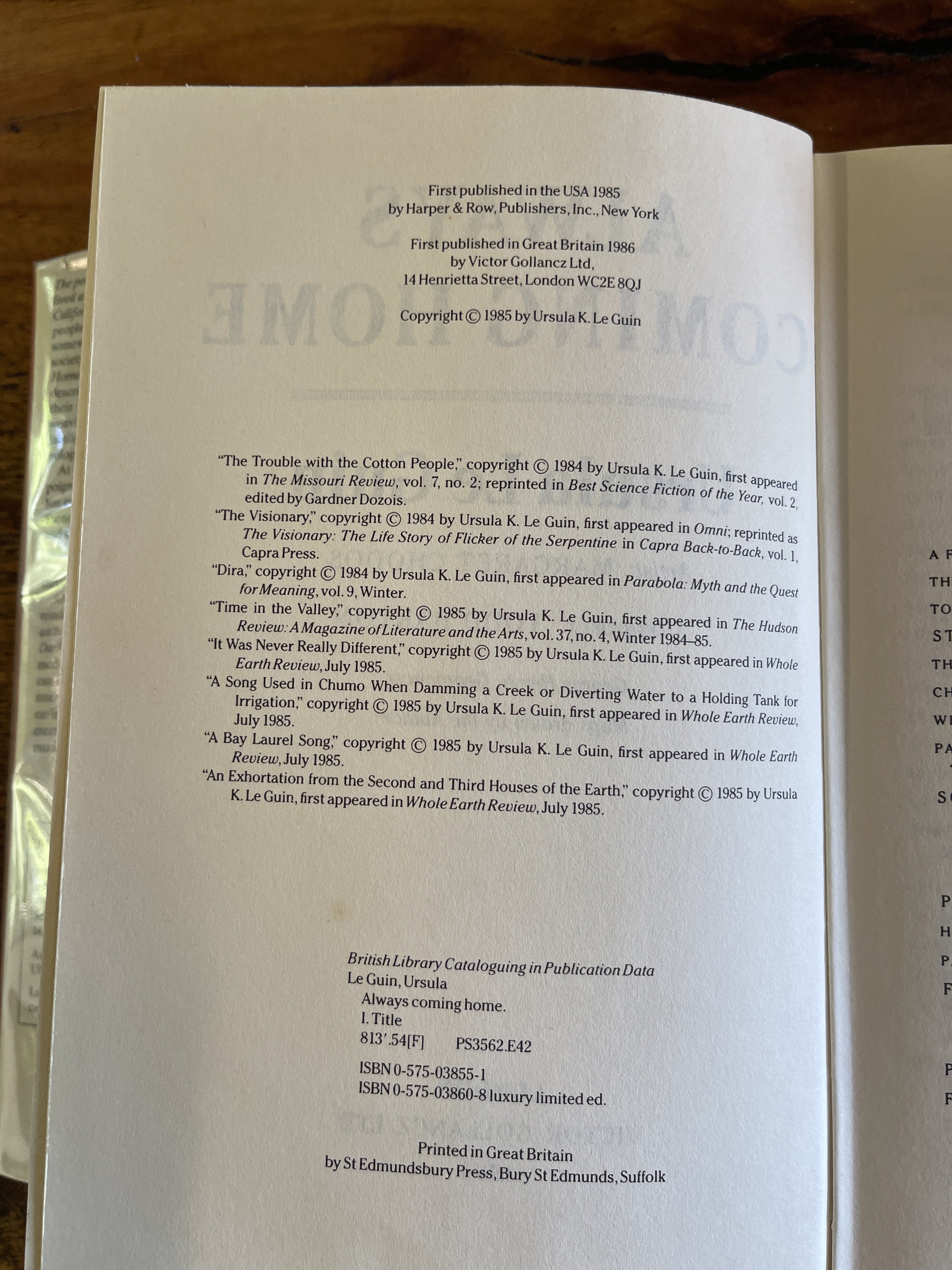 Always Coming Home - Le Guin, Ursula