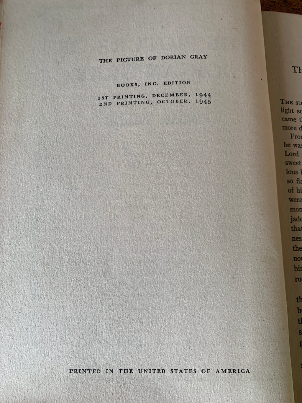 The Picture of Dorian Gray — Wilde, Oscar