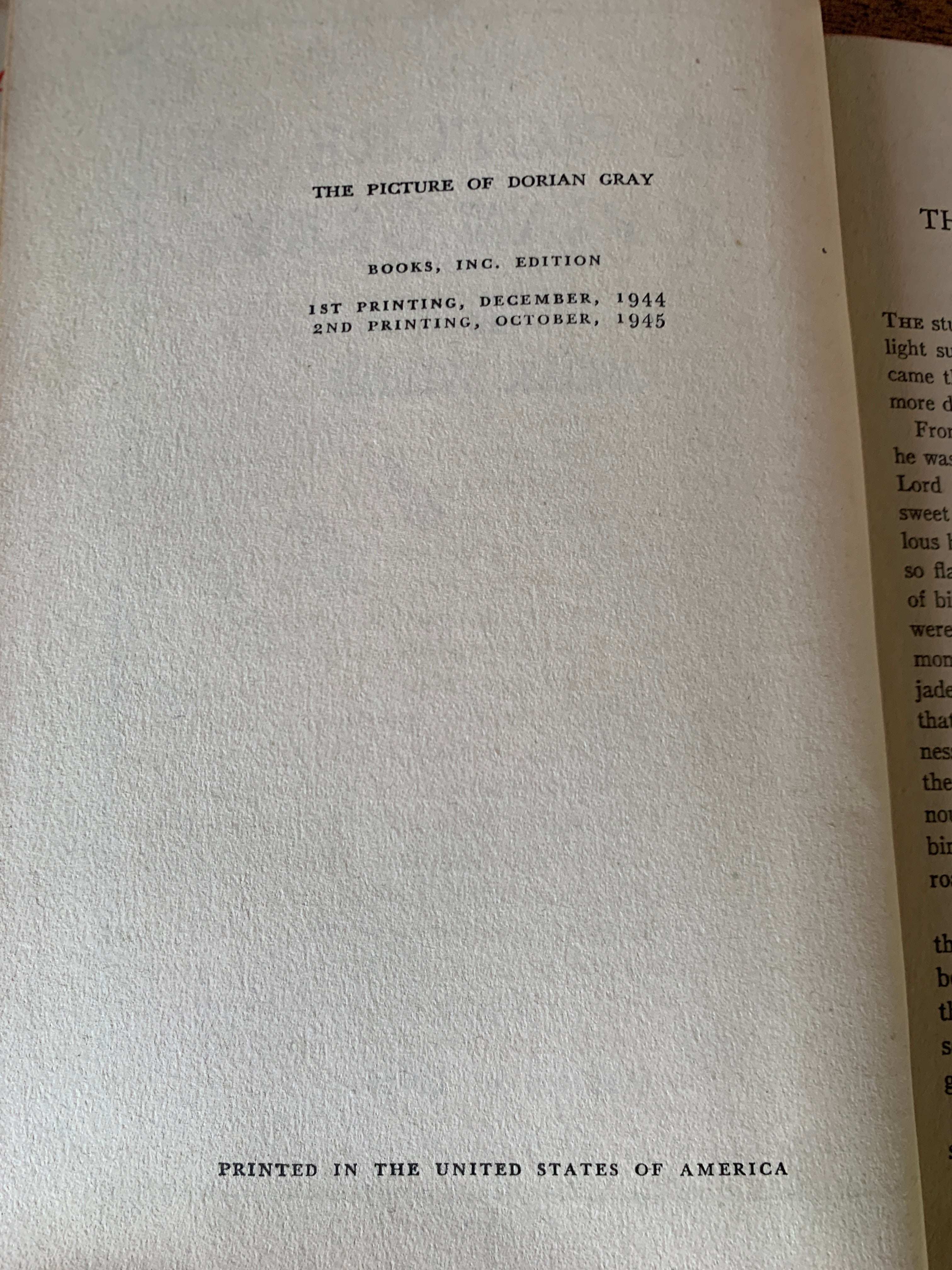 The Picture of Dorian Gray — Wilde, Oscar
