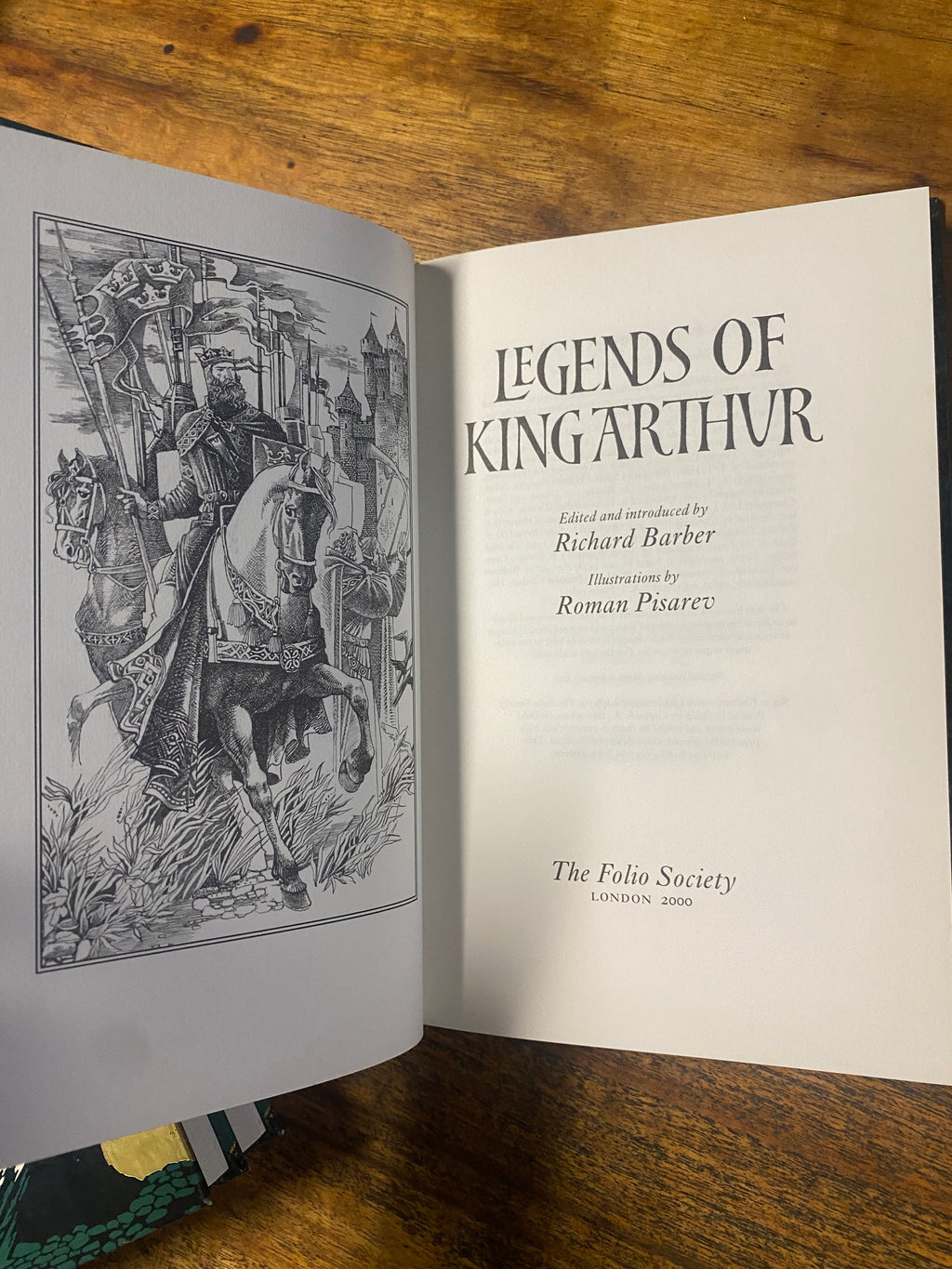 Legends of King Arthur; Arthur, Tristan, The Holy Grail