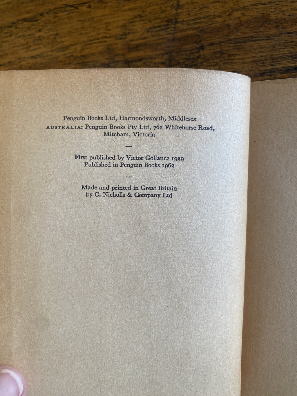 Coming up For Air — Orwell, George