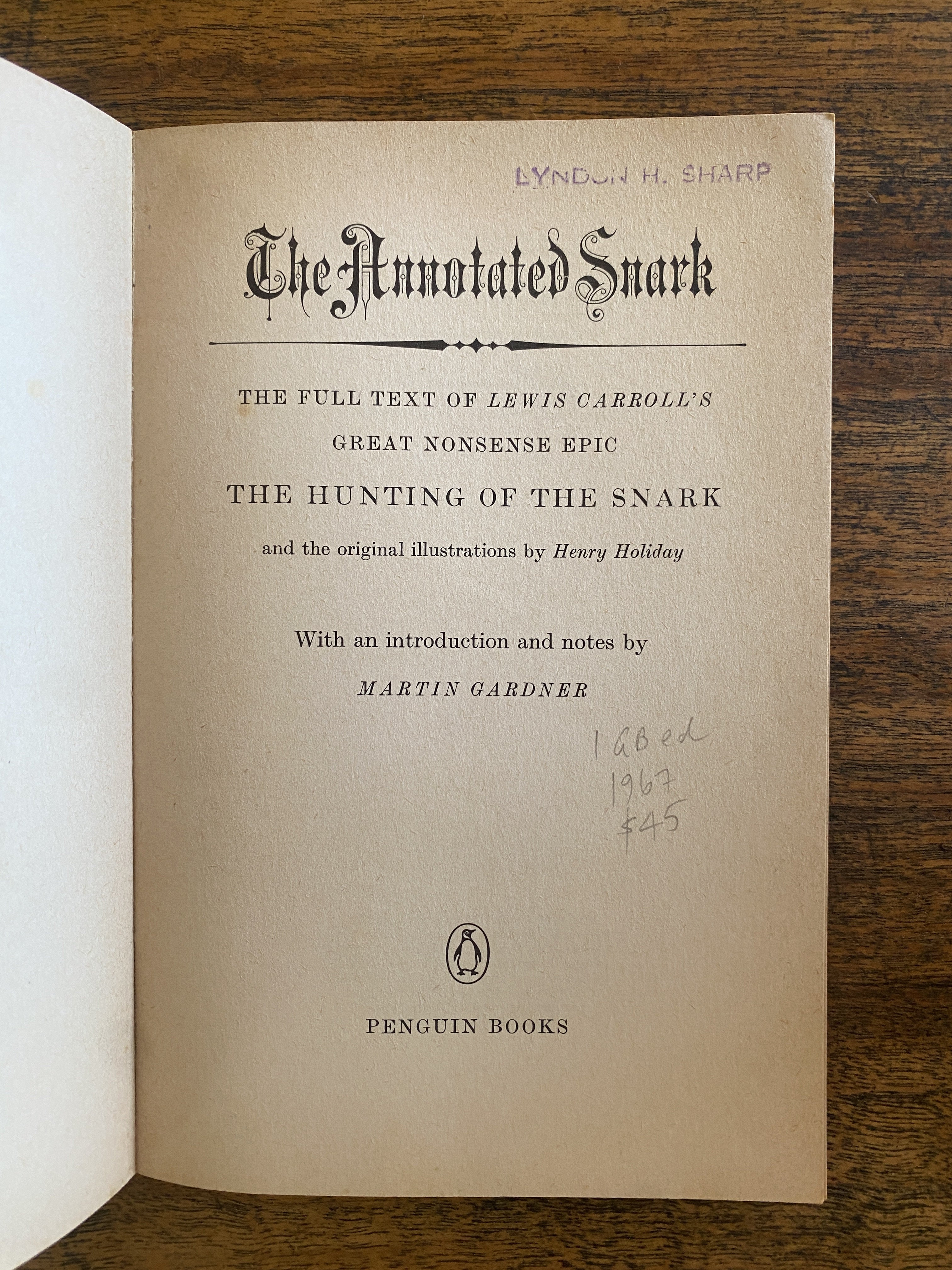 The Annotated Snark; The Hunting of Snark — Carroll, Lewis