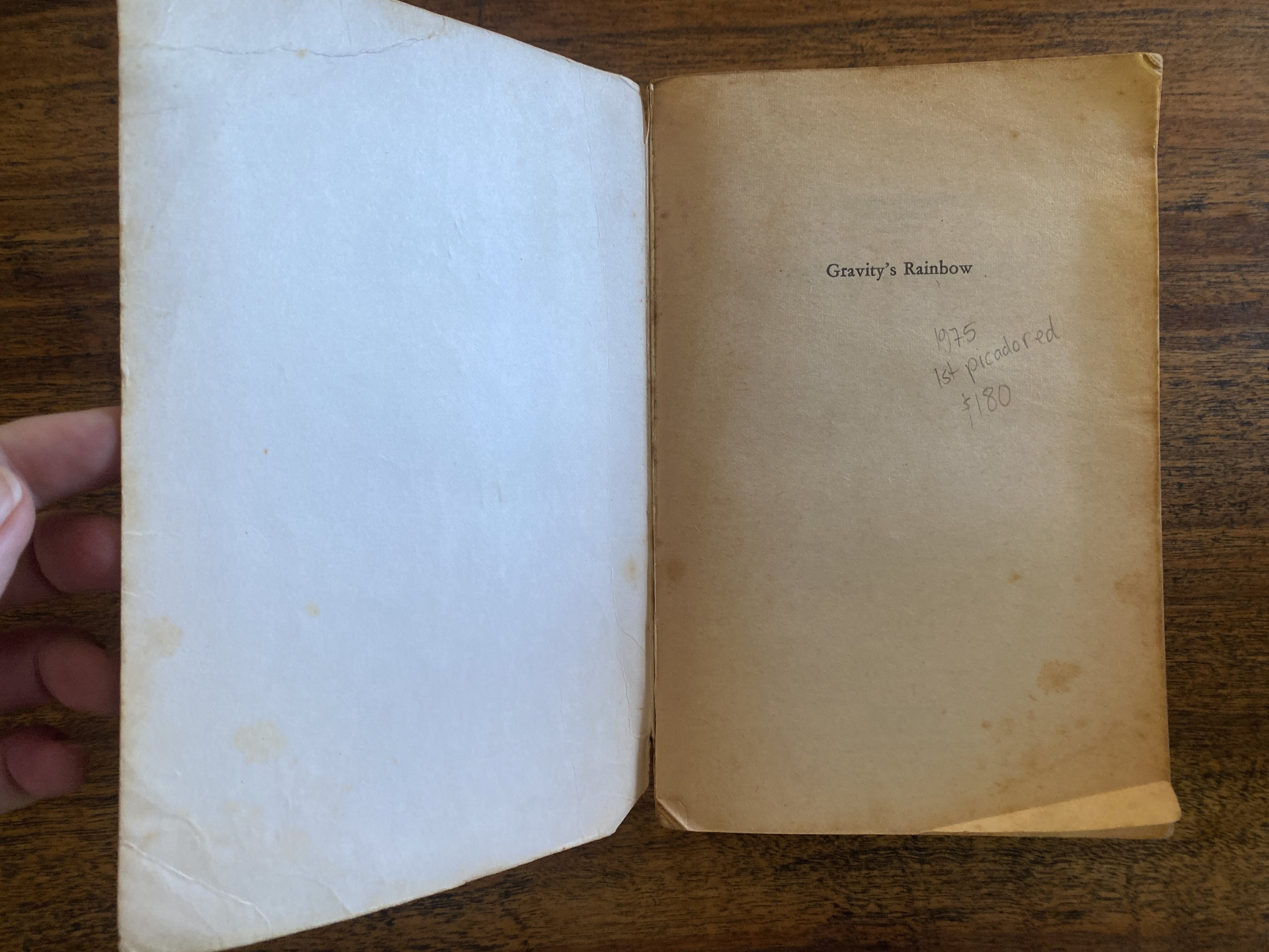 Gravity's Rainbow — Pynchon, Thomas
