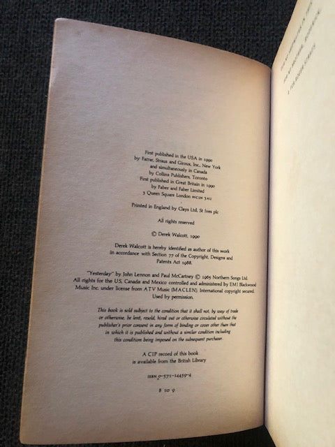 Omeros — Derek Walcott