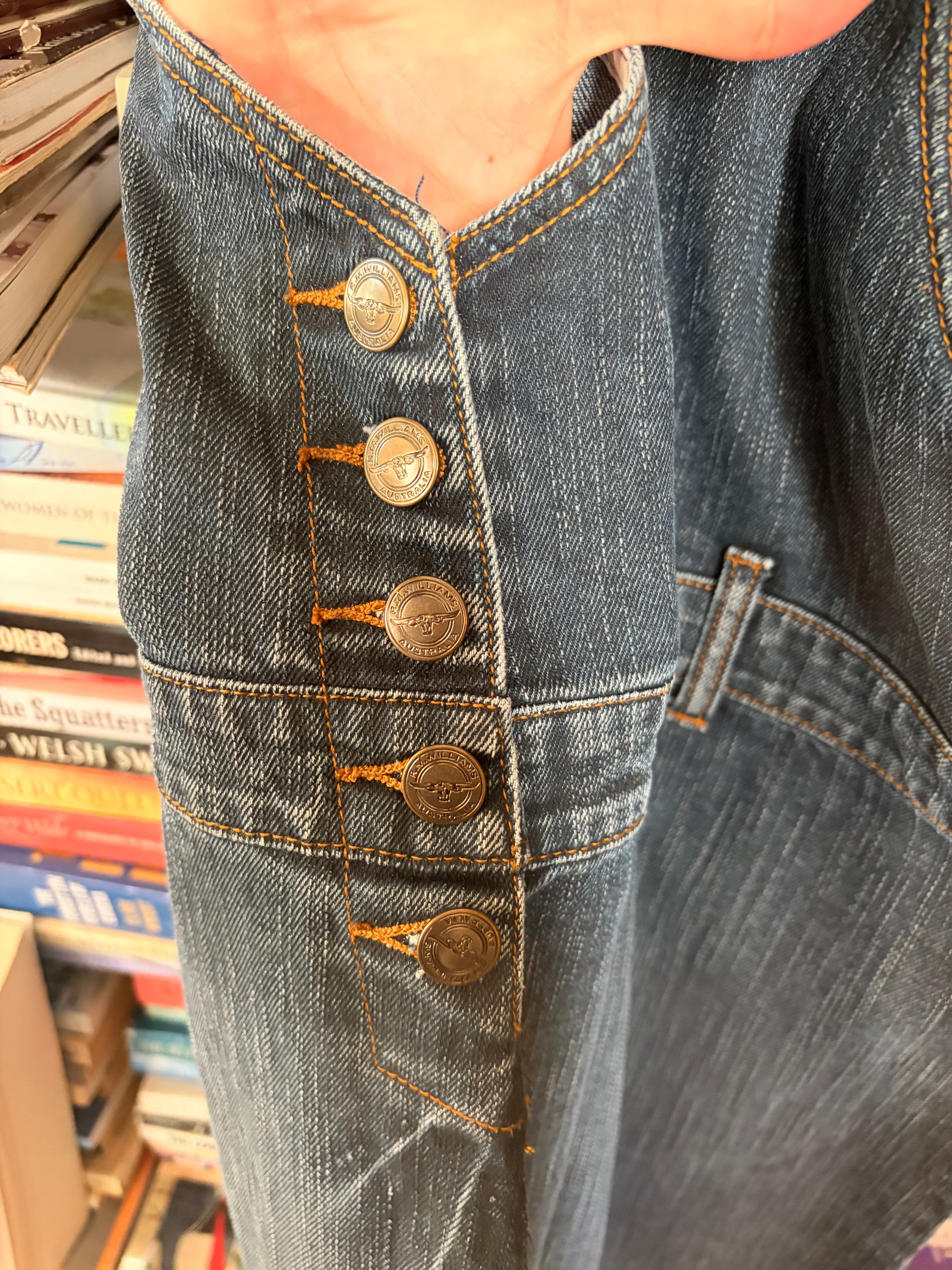 R.M. Williams Denim Overall Dress&nbsp;