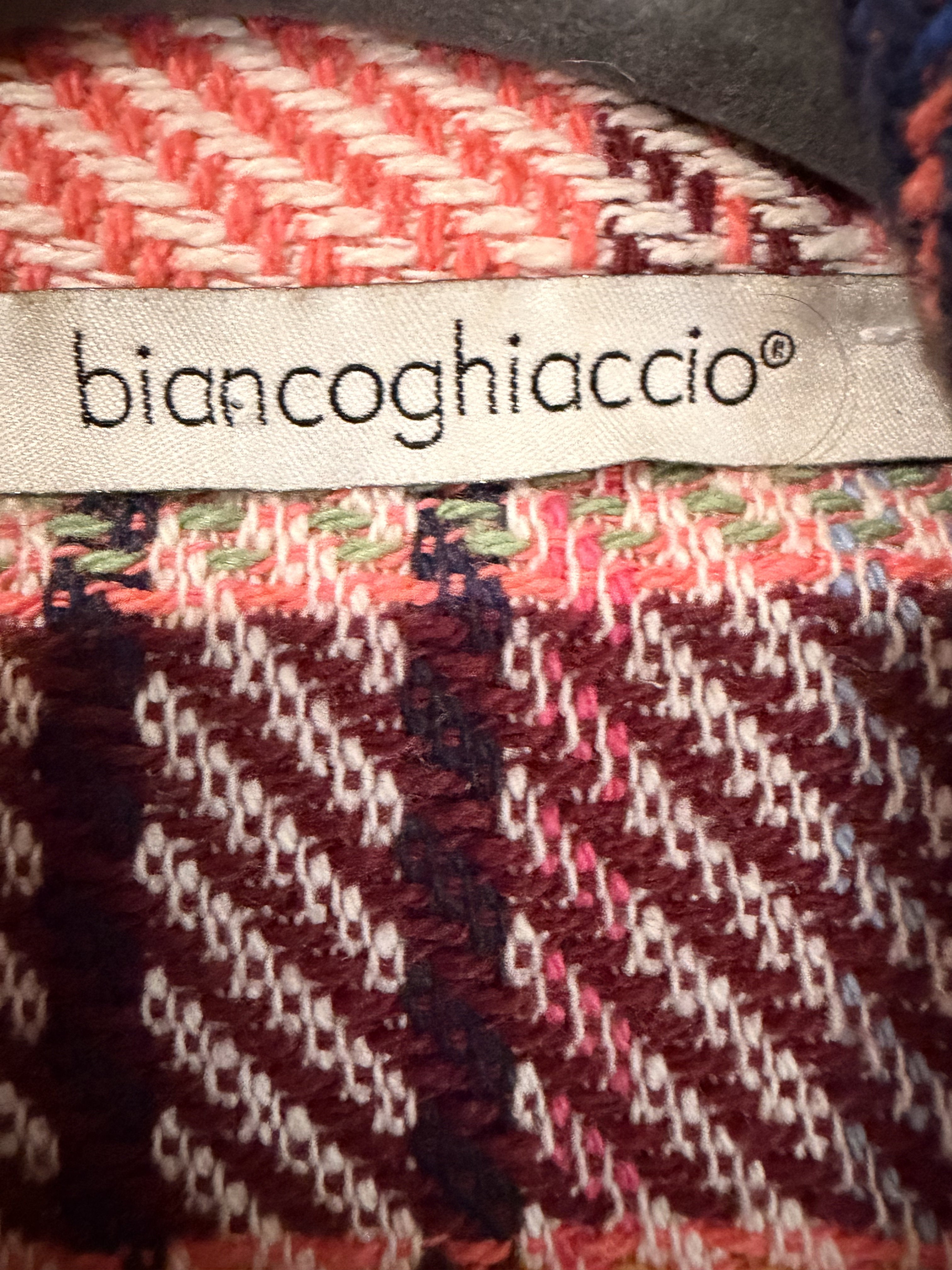 Biancoghiaccio MIRO Italian-made Plaid Blazer