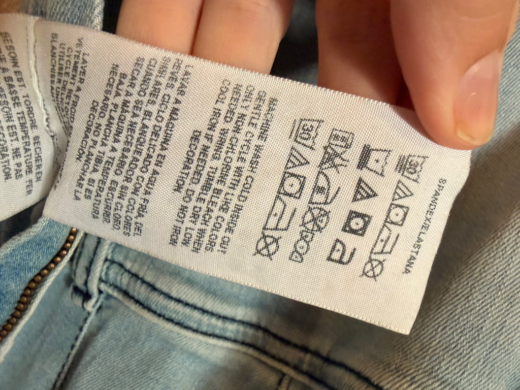 Guess Los Angeles Light Wash Denim Overalls