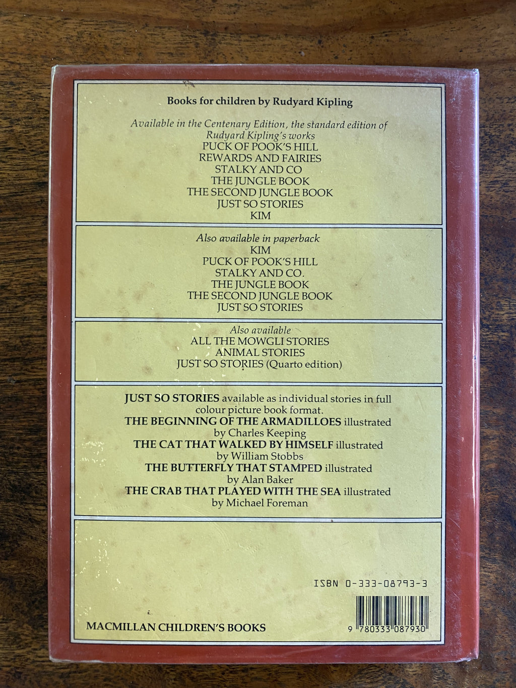 Just So Stories — Kipling, Rudyard