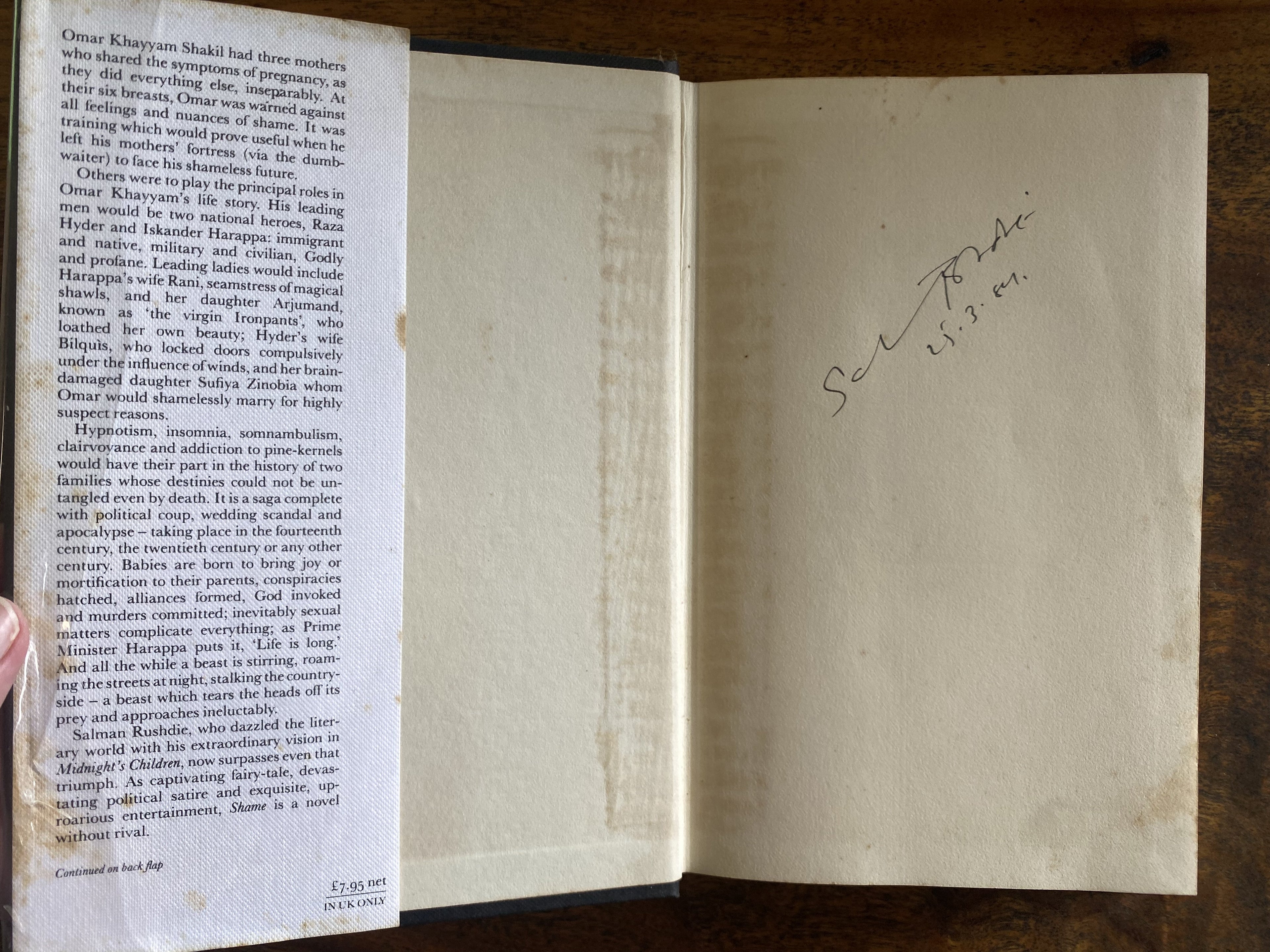 Shame — Rushdie, Salman