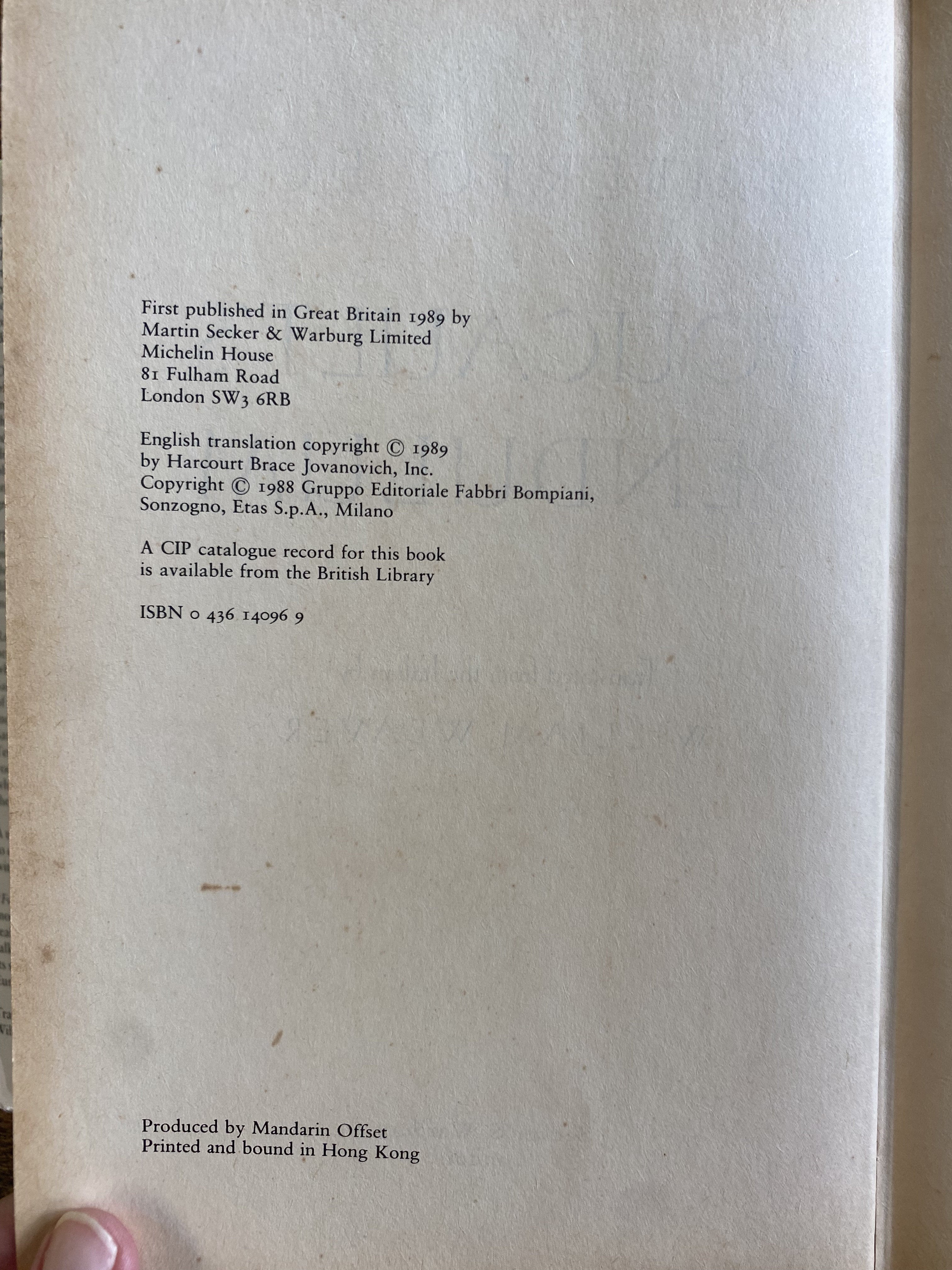 Foucault's Pendulum — Eco, Umberto