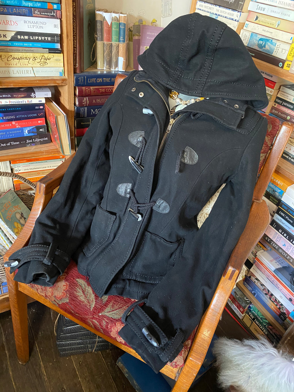 Gripp Jeans Black Hooded Duffle Coat – Y2K Australian Designer
