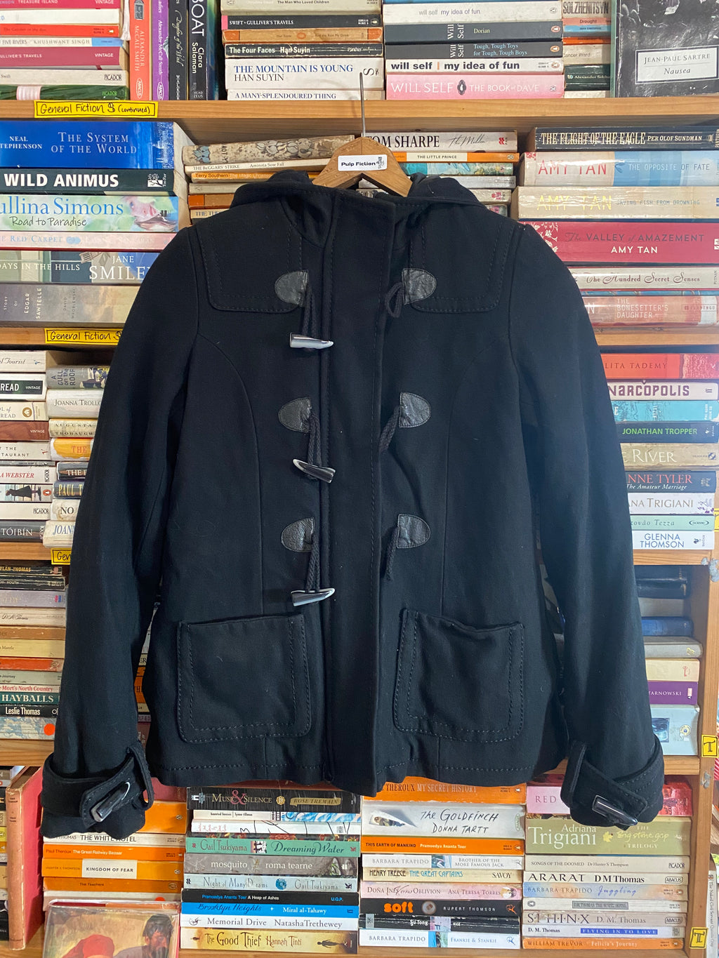Gripp Jeans Black Hooded Duffle Coat – Y2K Australian Designer