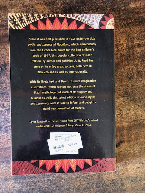 Maori Myths & Legendary Tales — A. W. Reed
