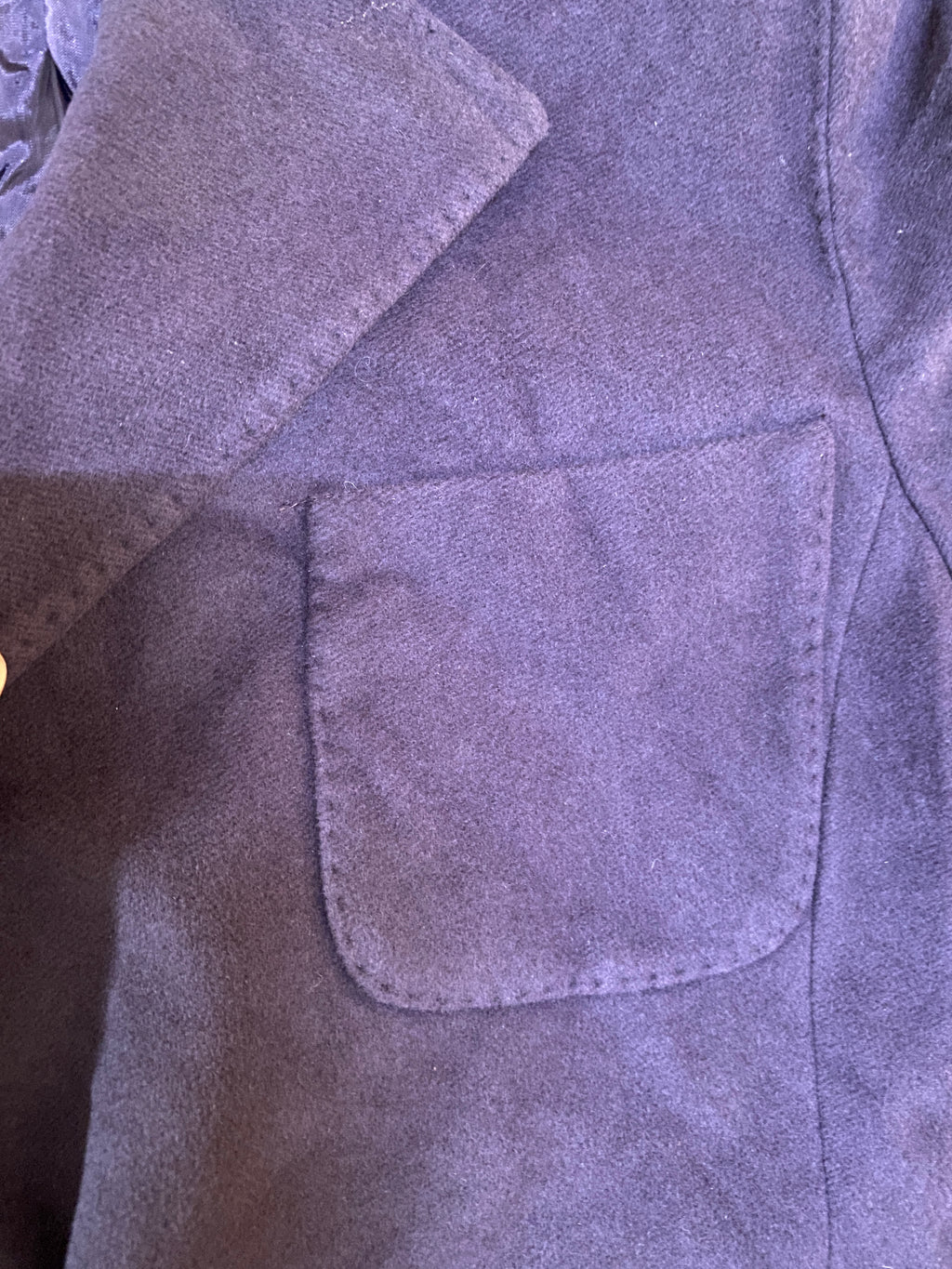 Vintage Max Mara Angora & Virgin Wool Blazer – Made in Italy – Purple