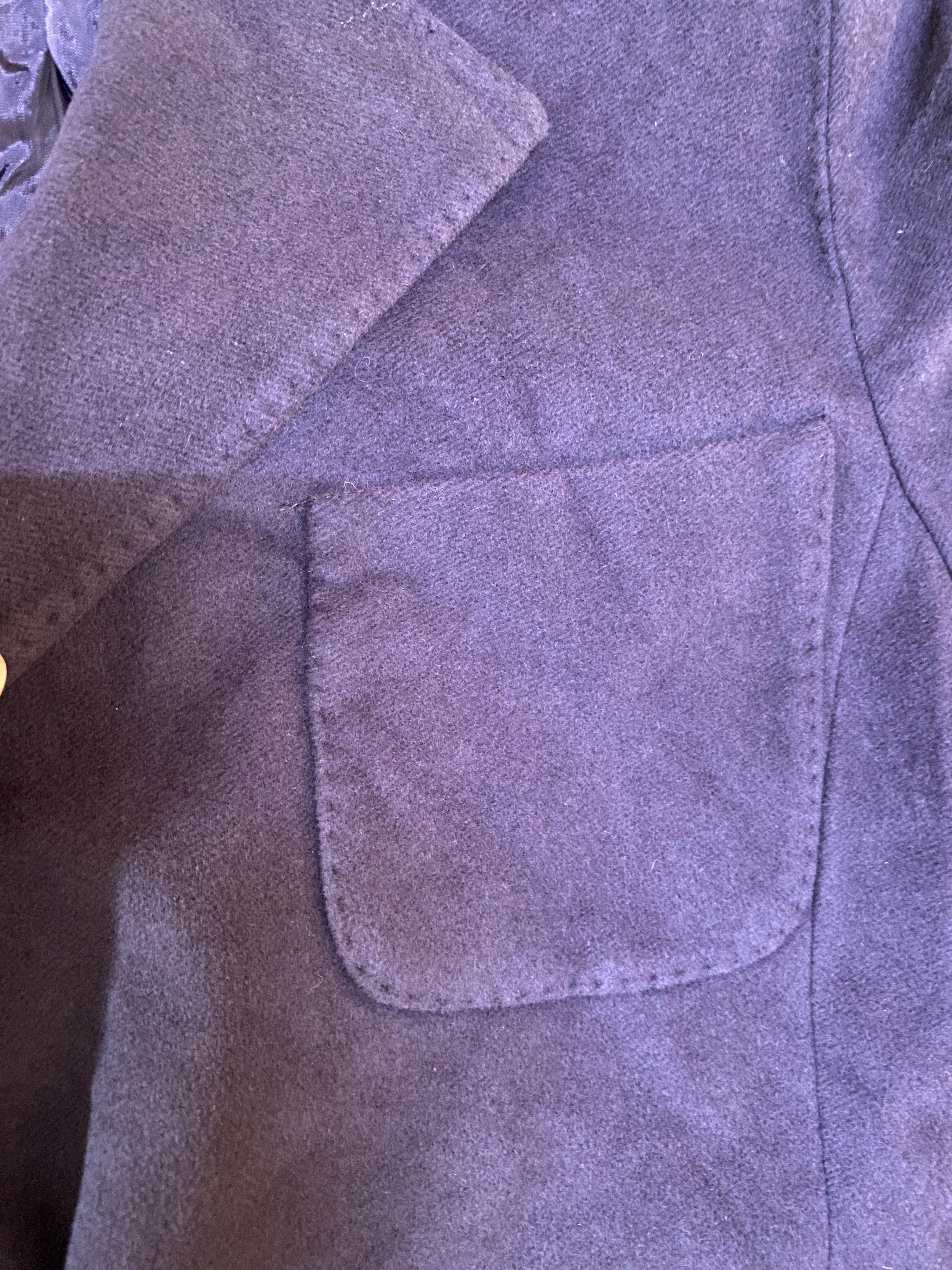 Vintage Max Mara Angora & Virgin Wool Blazer – Made in Italy – Purple