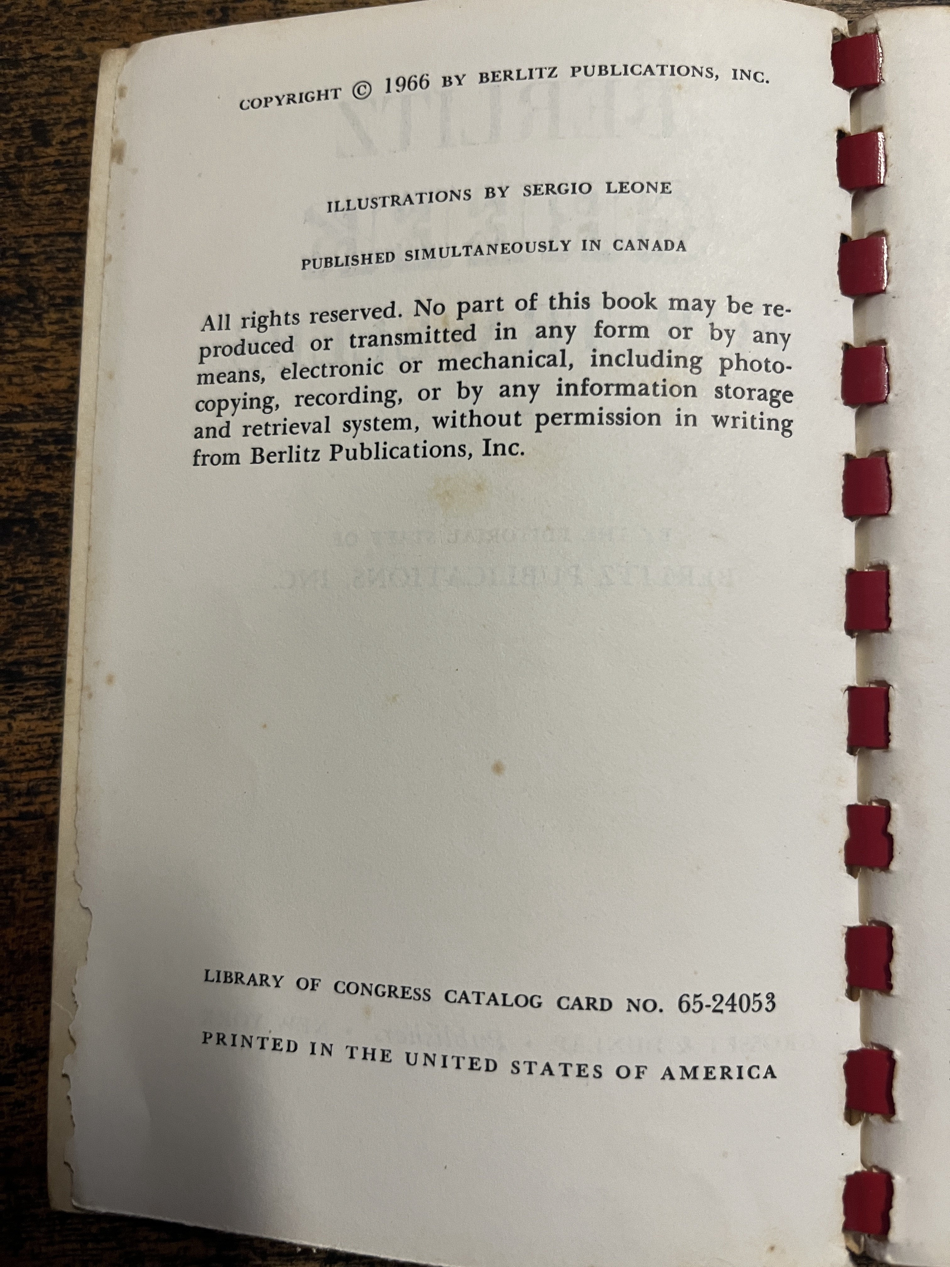 Greek For Travellers; Phrase Book Of Common Words - by The Editorial Staff Of Berlitz Publications